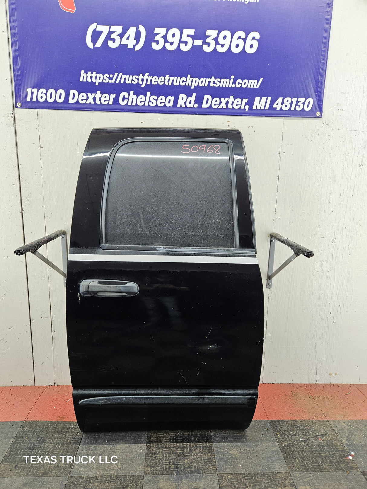 2003-2008 Dodge Ram 3rd Gen RH Passenger Side Rear Quad Cab Door 1500 2500 3500 4500 5500 - Black