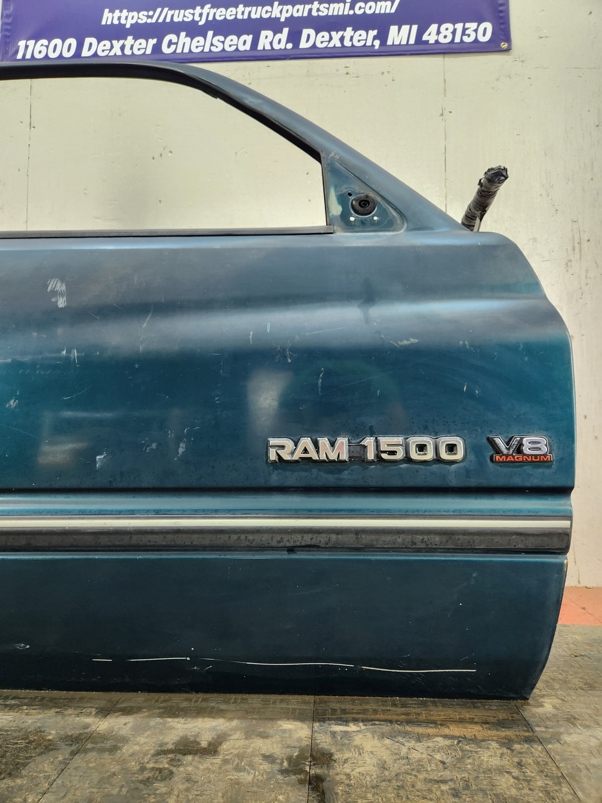 1994-2002 Dodge Ram 2nd Gen RH Passenger Side Front Door Regular Cab / 2 Door Ext Cab 1500 2500 3500 ROUND CORNER