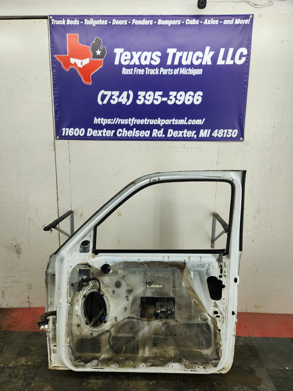 1994-2002 Dodge Ram 2nd Gen RH Passenger Side Front Door Regular Cab / 2 Door Ext Cab 1500 2500 3500 ROUND CORNER