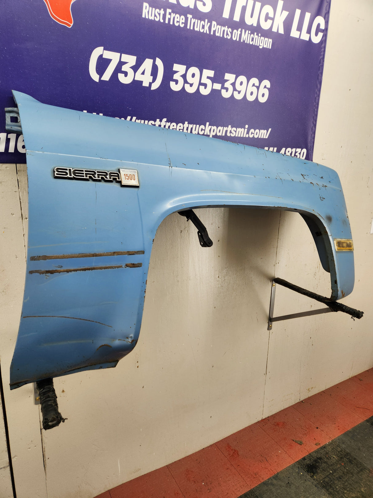 1981-1991 Chevrolet Silverado / GMC Sierra Square body PASSENGER FENDER C10 C20 C30 Suburban K5 K10 K20 Blazer