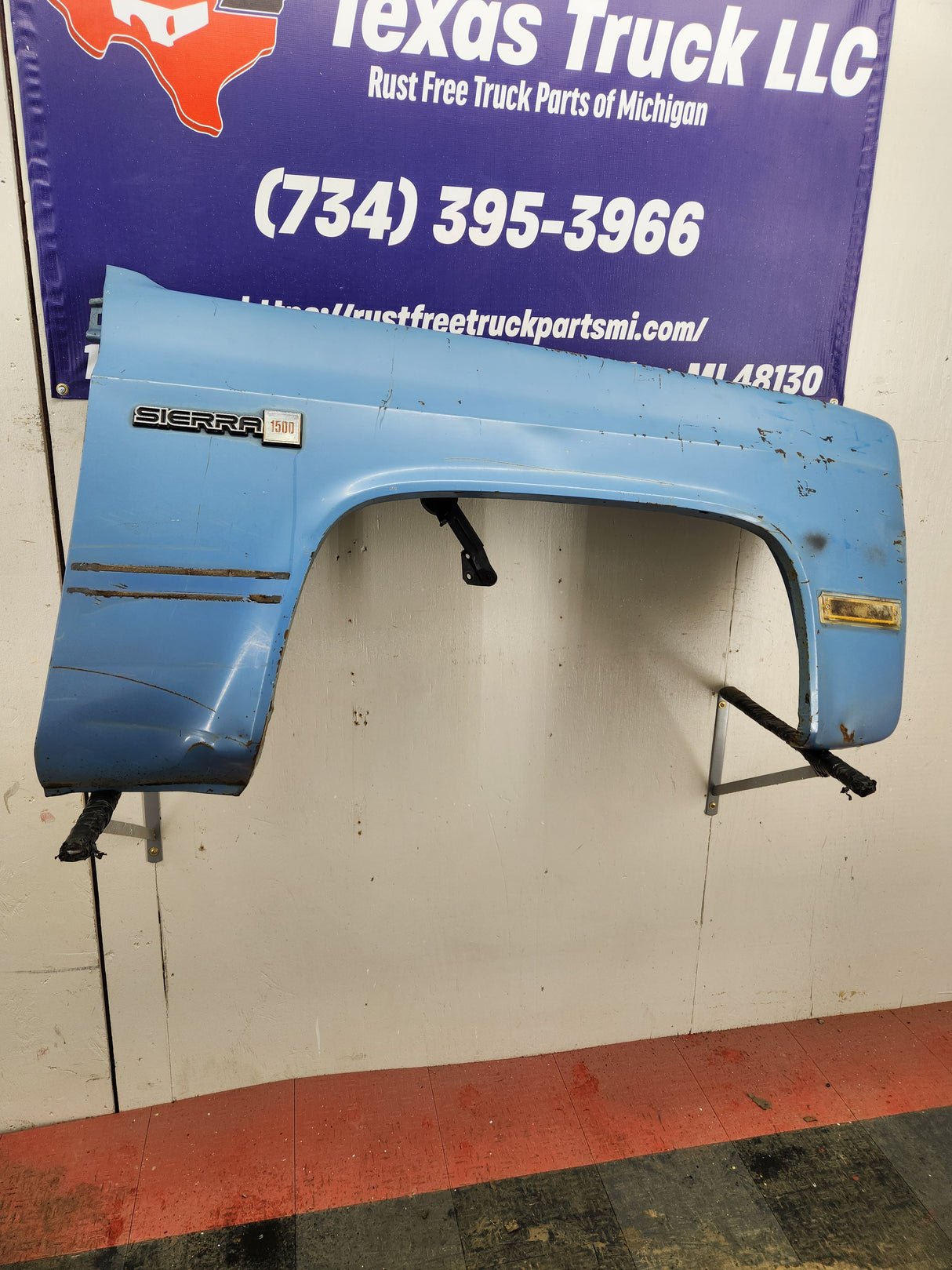 1981-1991 Chevrolet Silverado / GMC Sierra Square body PASSENGER FENDER C10 C20 C30 Suburban K5 K10 K20 Blazer