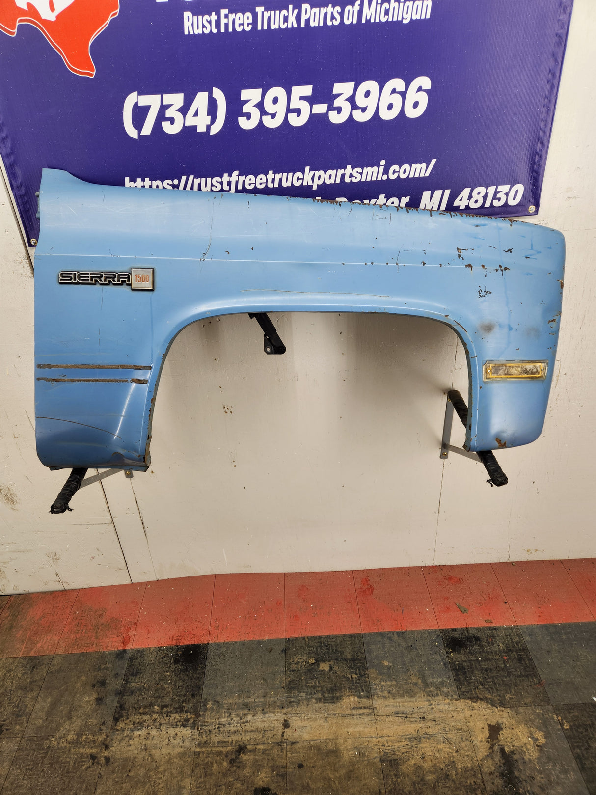 1981-1991 Chevrolet Silverado / GMC Sierra Square body PASSENGER FENDER C10 C20 C30 Suburban K5 K10 K20 Blazer