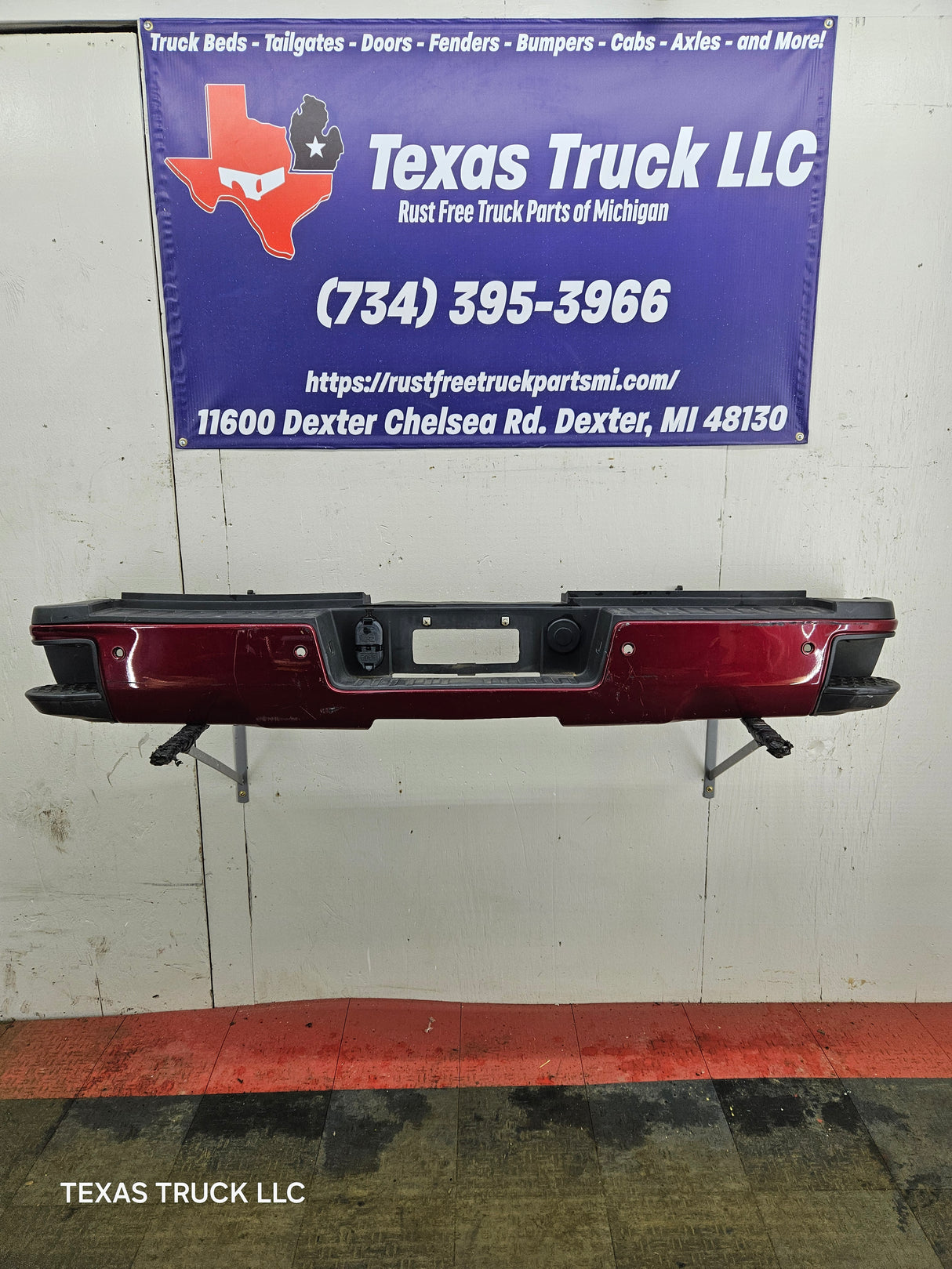 2015-2019 Chevrolet Silverado 2500 HD 3500 HD Rear Bumper W/ Sensors