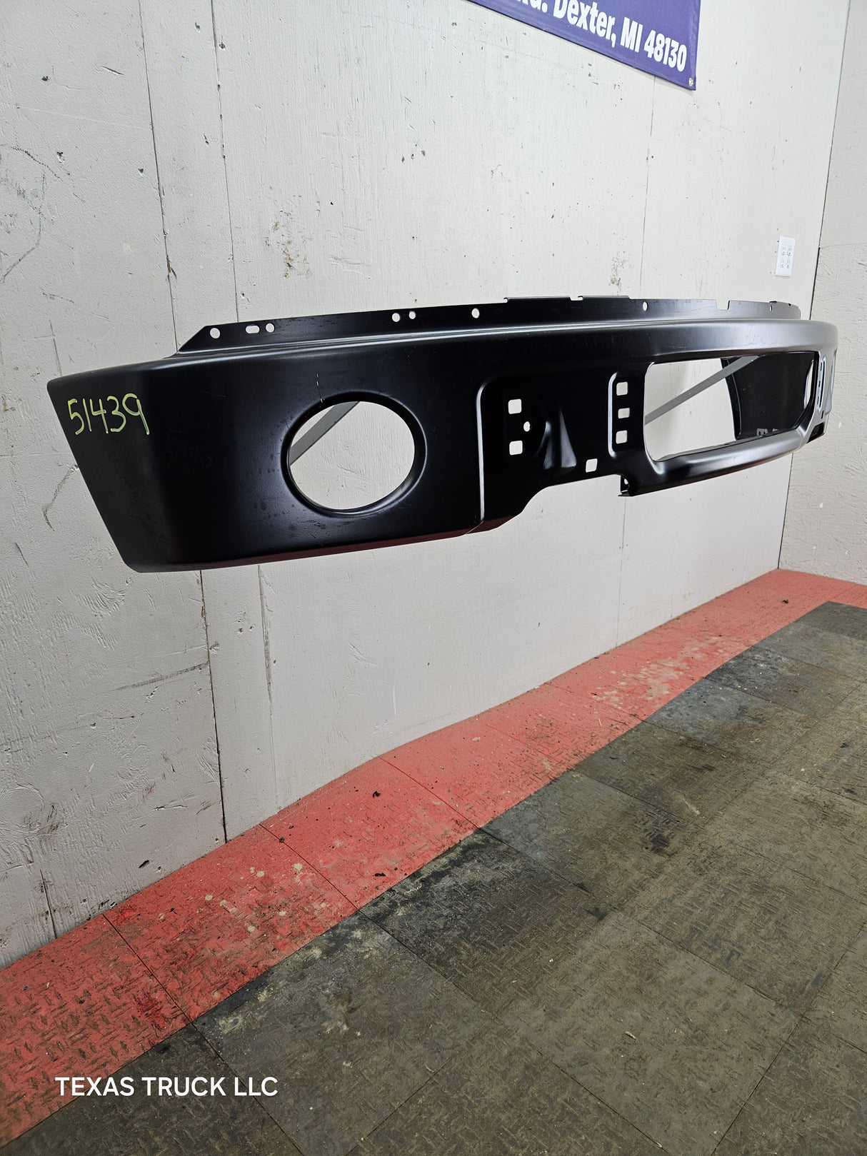 2009-2014 Ford F150 Front Bumper With Fog Light Holes