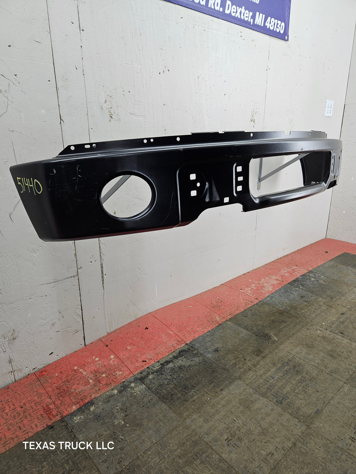 2009-2014 Ford F150 Front Bumper With Fog Light Holes