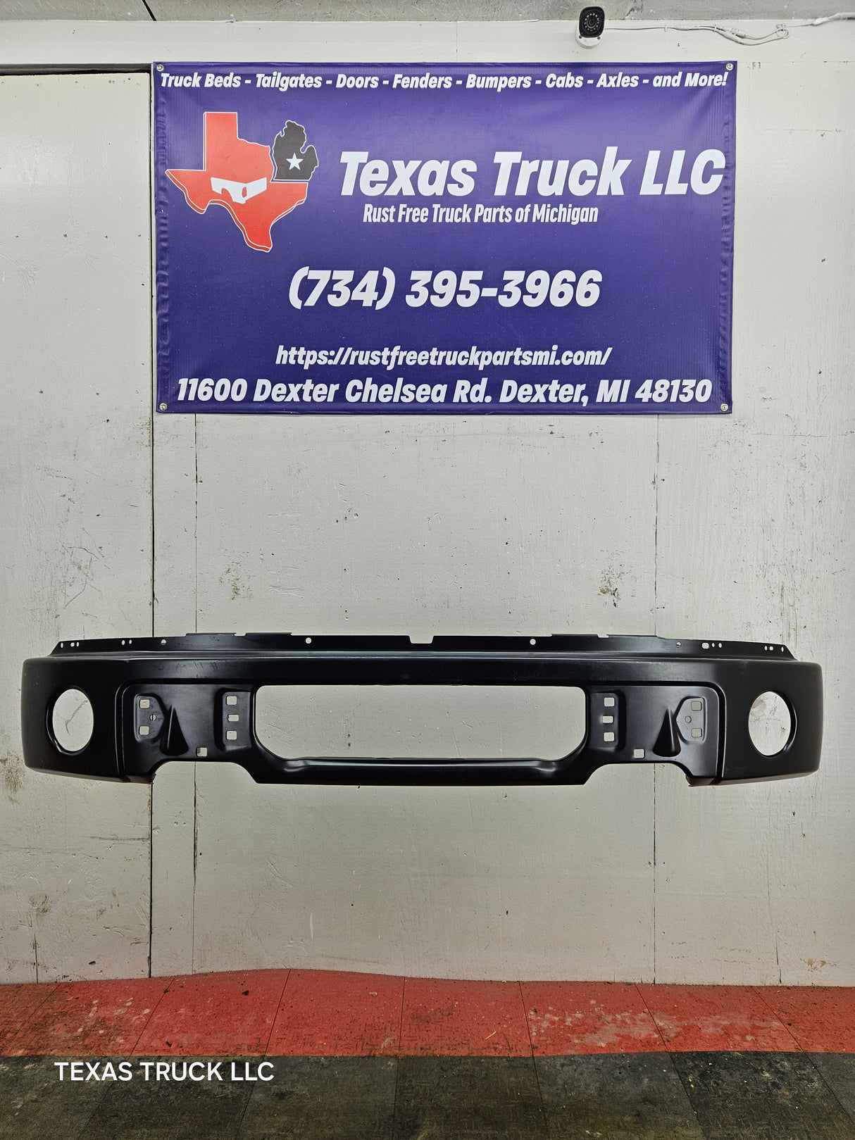 2009-2014 Ford F150 Front Bumper With Fog Light Holes