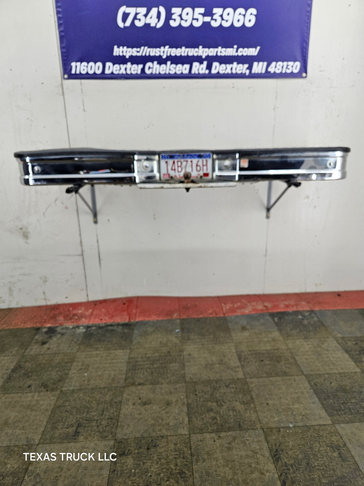 1980-1997 Ford F100 F150 F250 F350 Rear Bumper