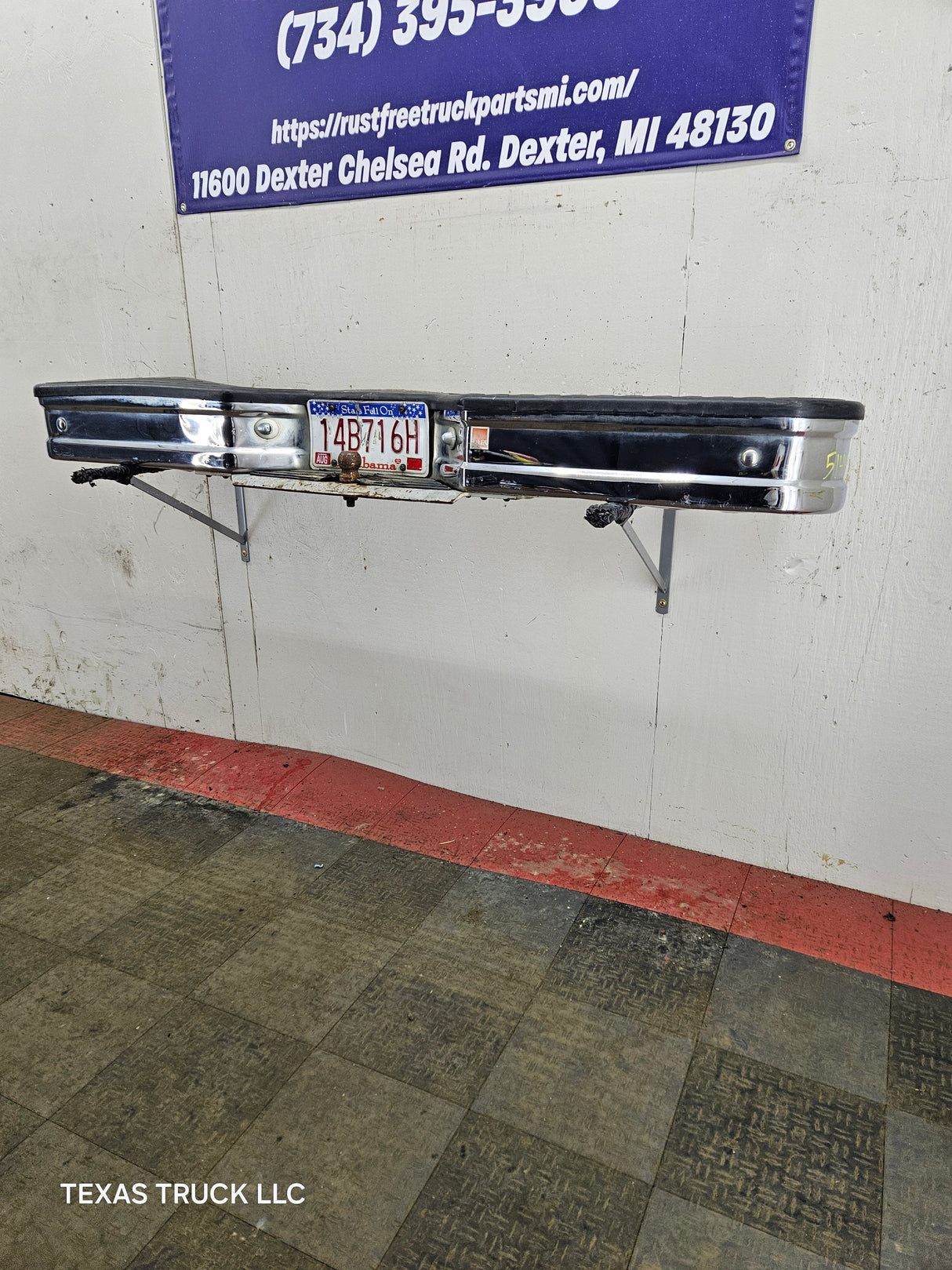 1980-1997 Ford F100 F150 F250 F350 Rear Bumper