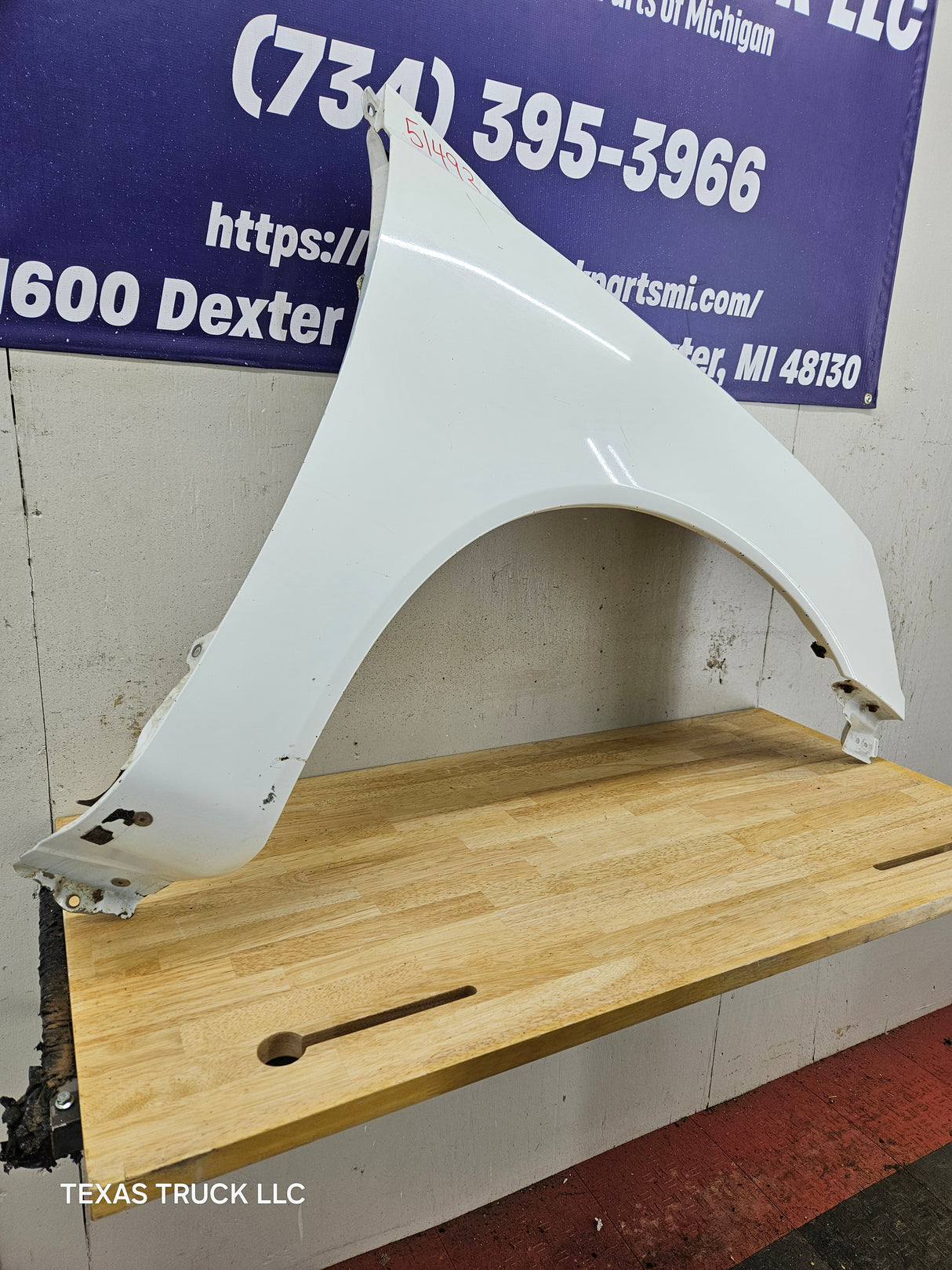 2005-2015 Nissan Titan Front Passenger Side Fender