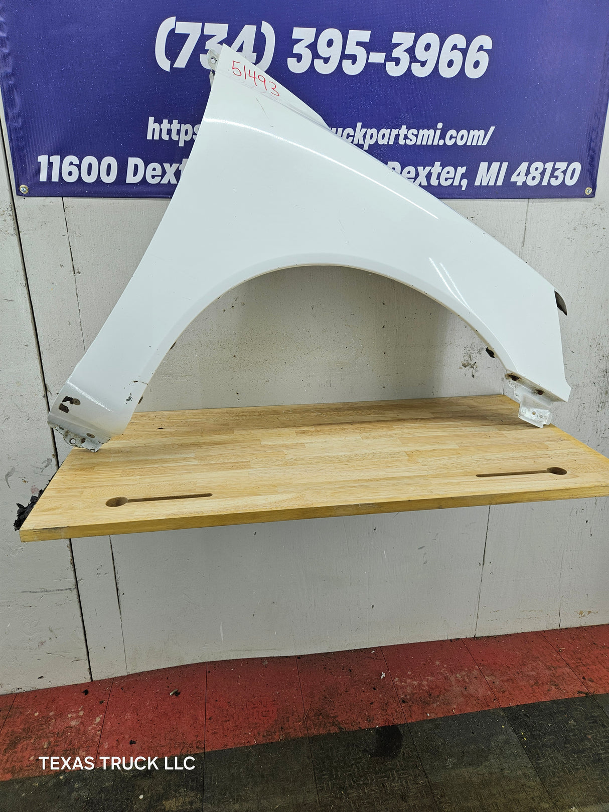 2005-2015 Nissan Titan Front Passenger Side Fender