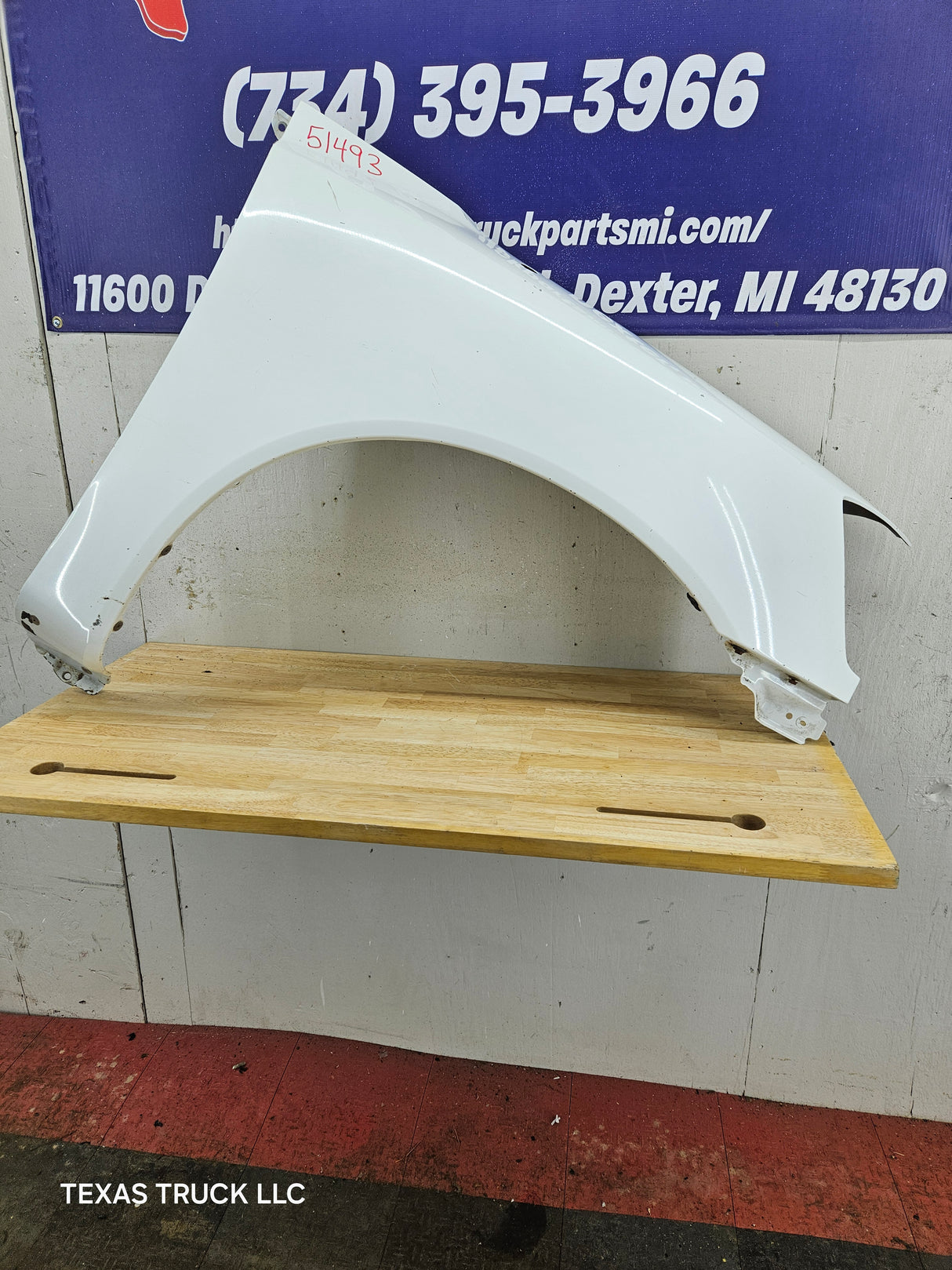 2005-2015 Nissan Titan Front Passenger Side Fender