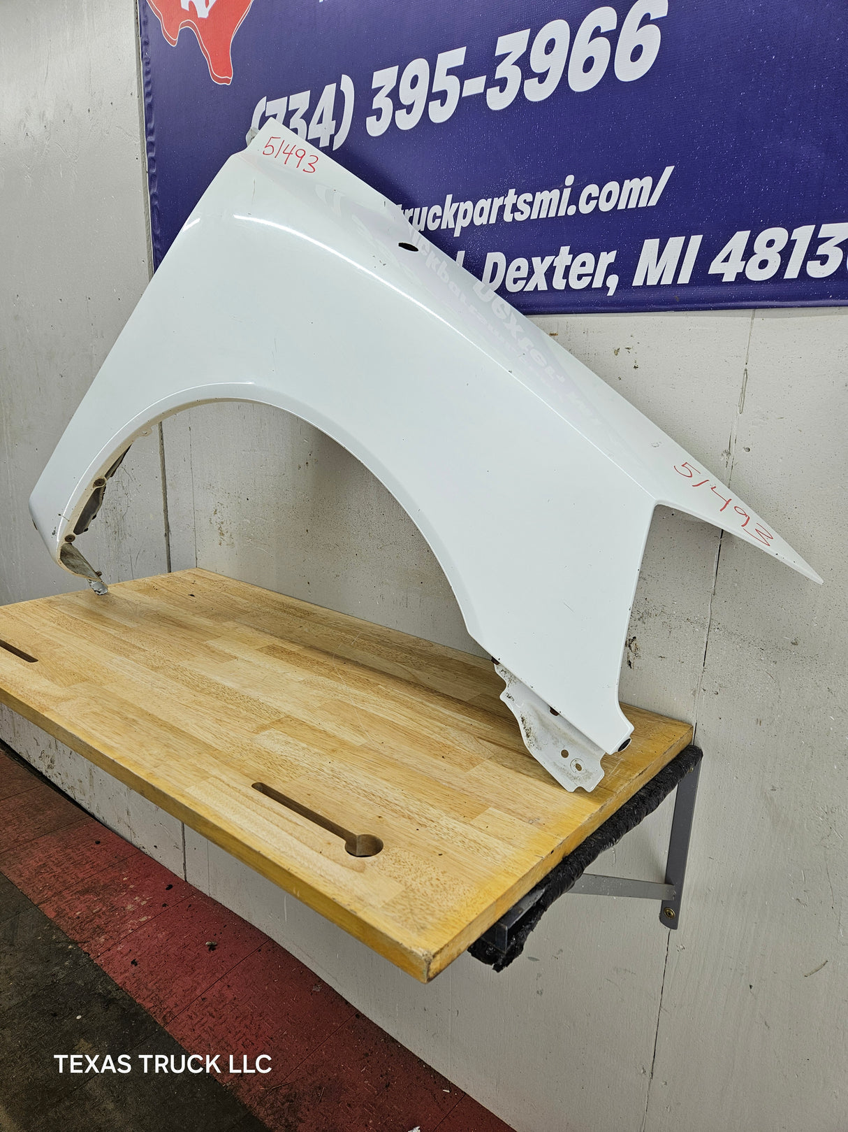 2005-2015 Nissan Titan Front Passenger Side Fender