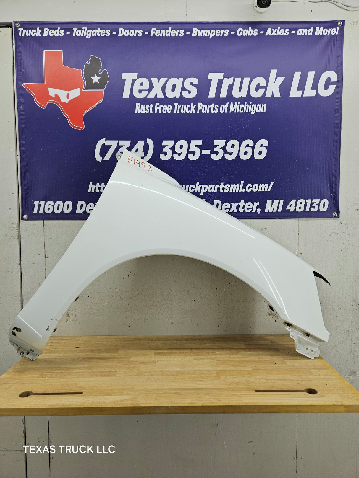2005-2015 Nissan Titan Front Passenger Side Fender