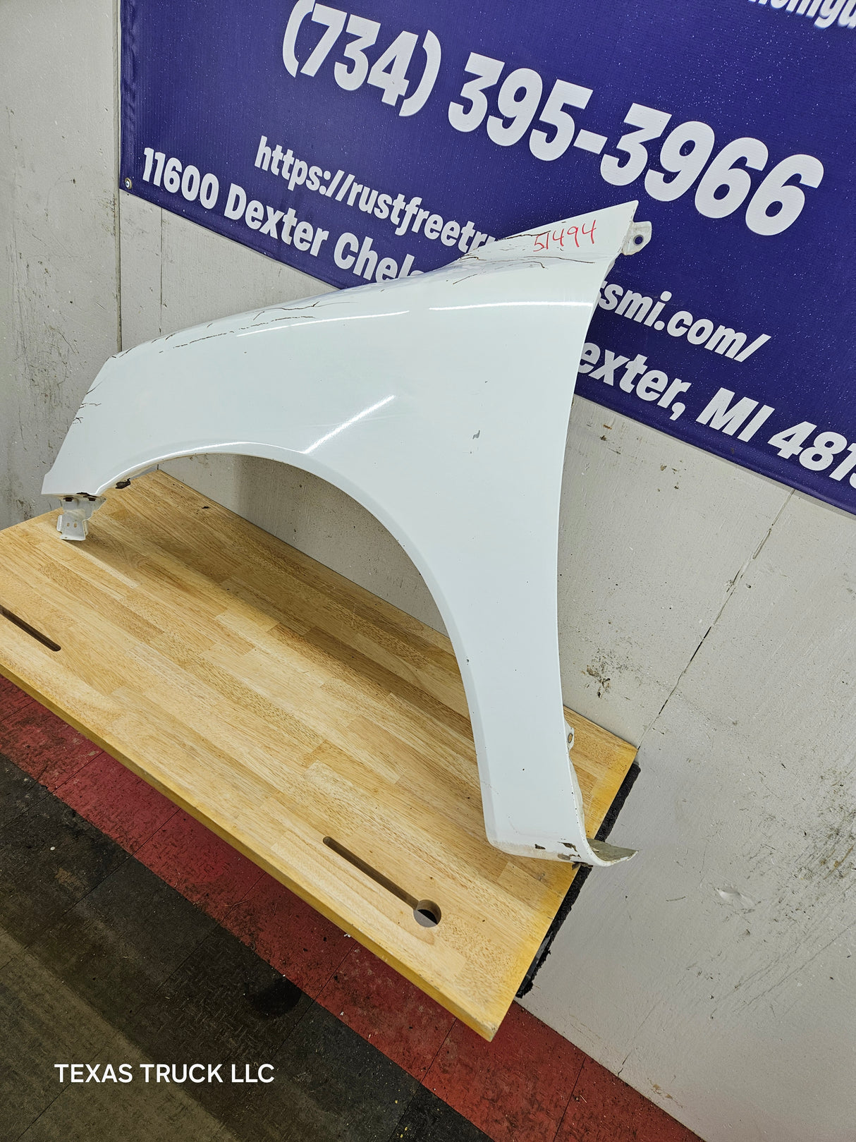 2005-2015 Nissan Titan Front Driver Side Fender