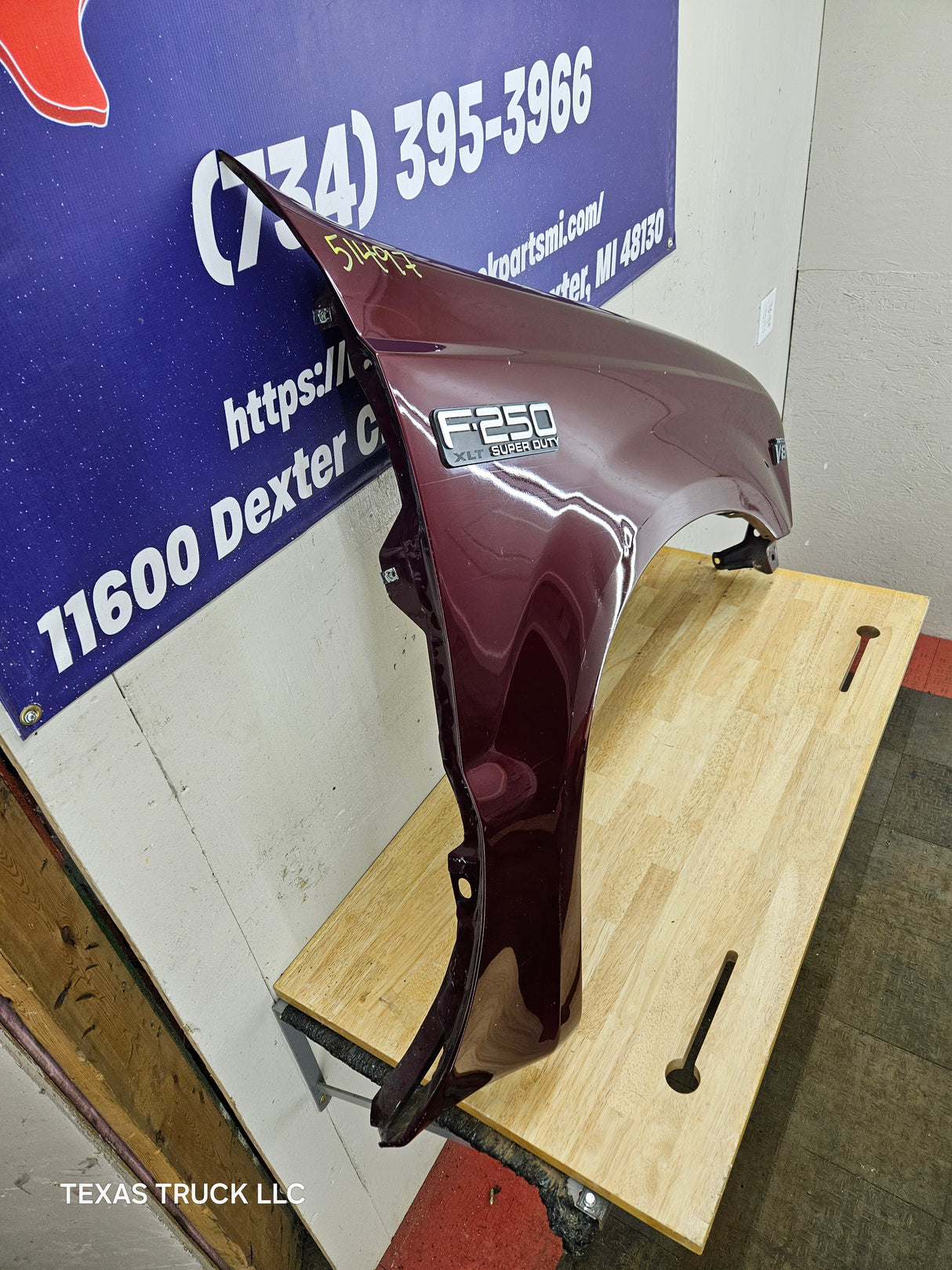 1999-2007 Ford Super Duty RH Passenger Side Front Fender F250 F350 F450 F550 Excursion