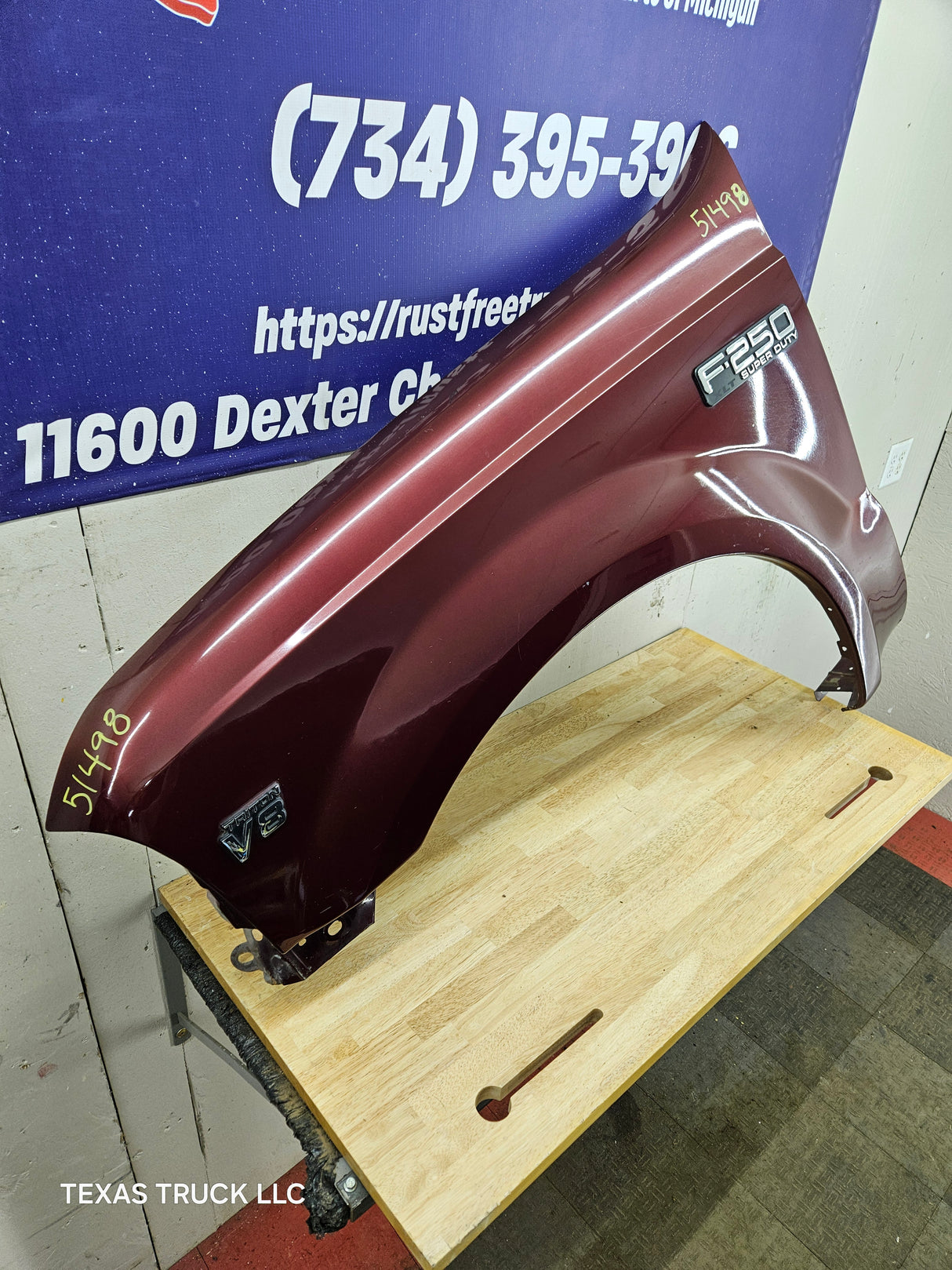 1999-2007 Ford Super Duty LH Driver Side Front Fender F250 F350 F450 F550 Excursion