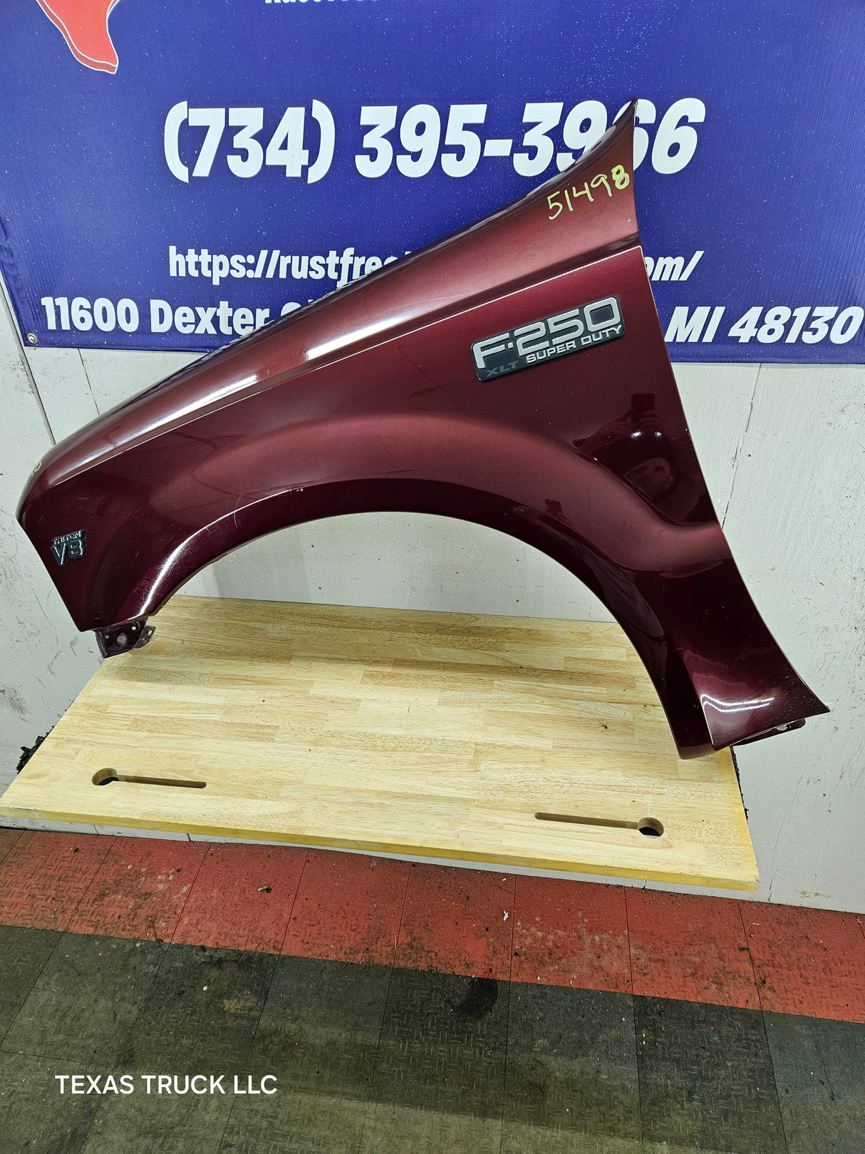 1999-2007 Ford Super Duty LH Driver Side Front Fender F250 F350 F450 F550 Excursion