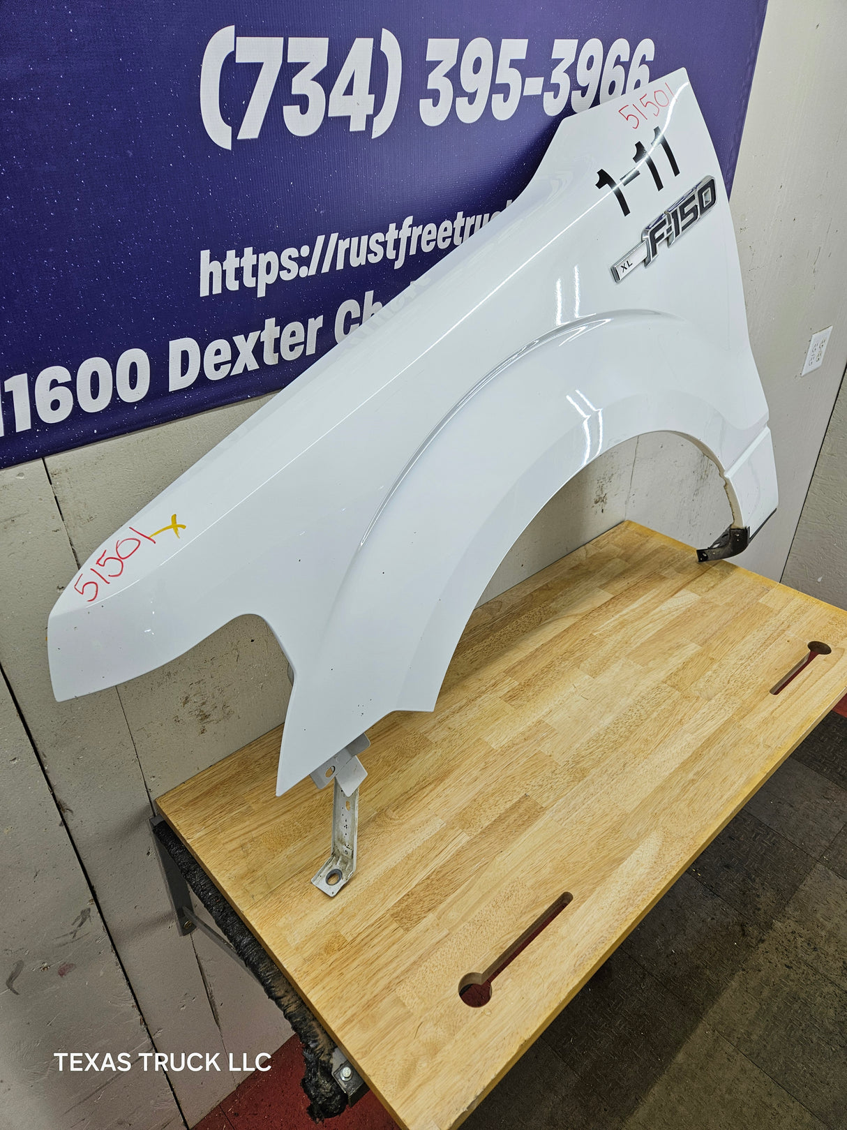 2009-2014 Ford F150 LH Driver Side Front Fender