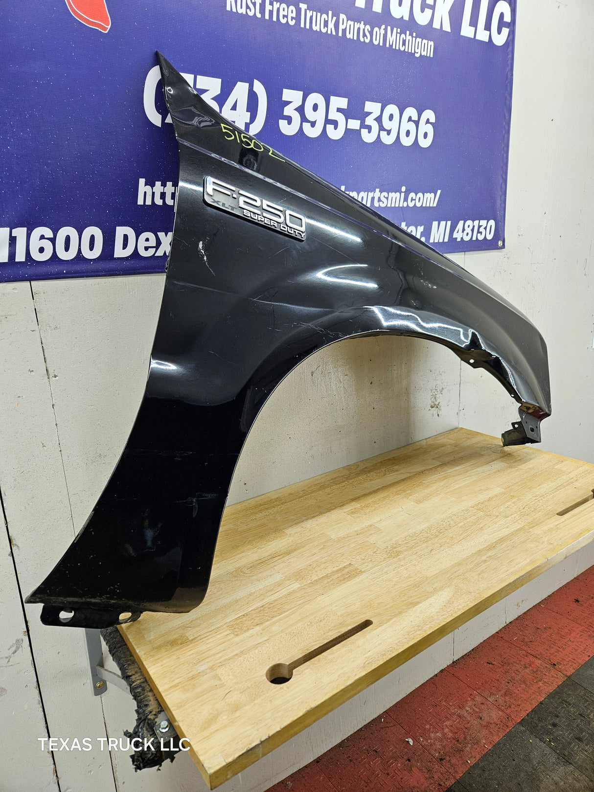 1999-2007 Ford Super Duty RH Passenger Side Front Fender F250 F350 F450 F550 Excursion