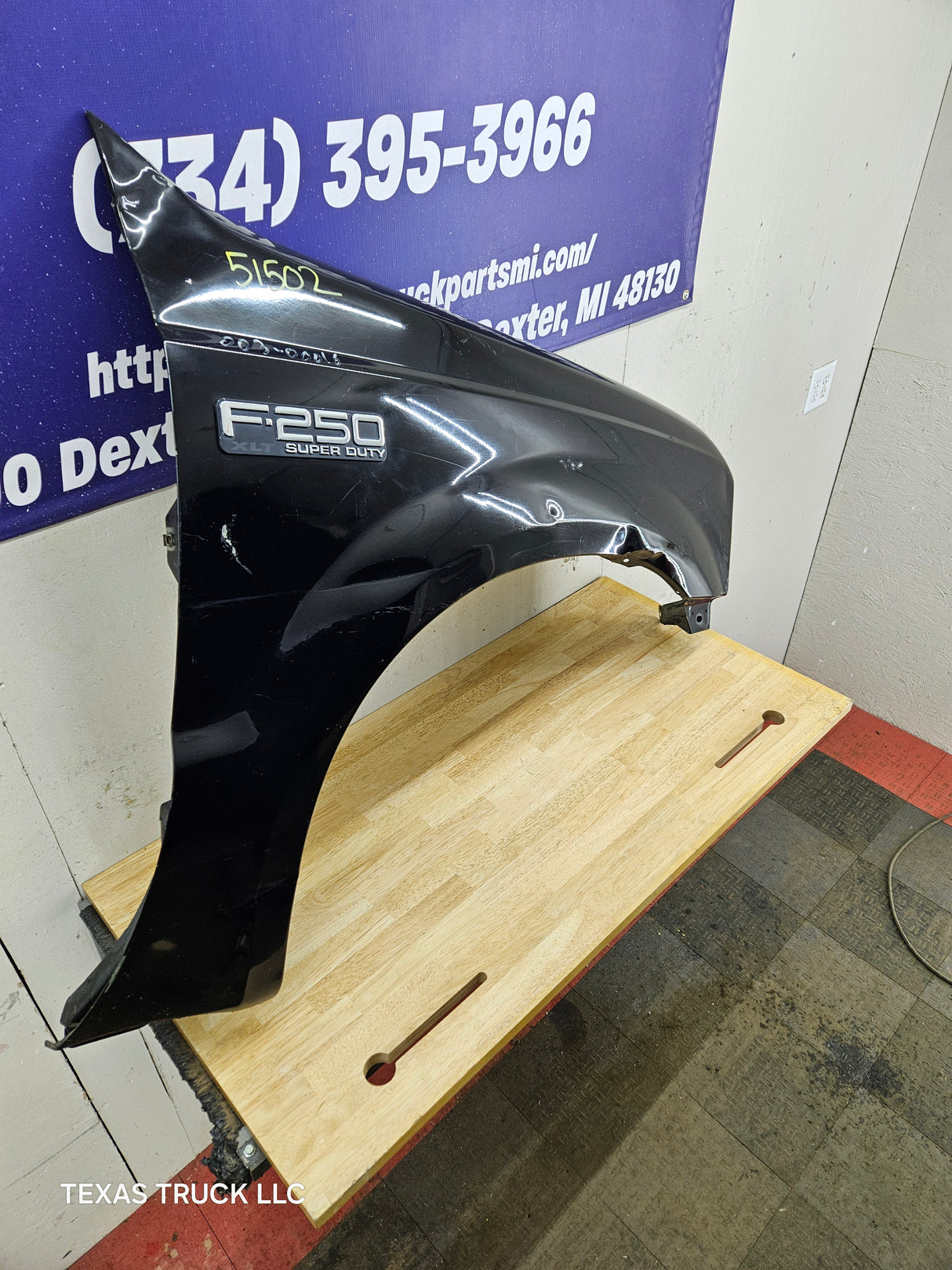 1999-2007 Ford Super Duty RH Passenger Side Front Fender F250 F350 F450 F550 Excursion