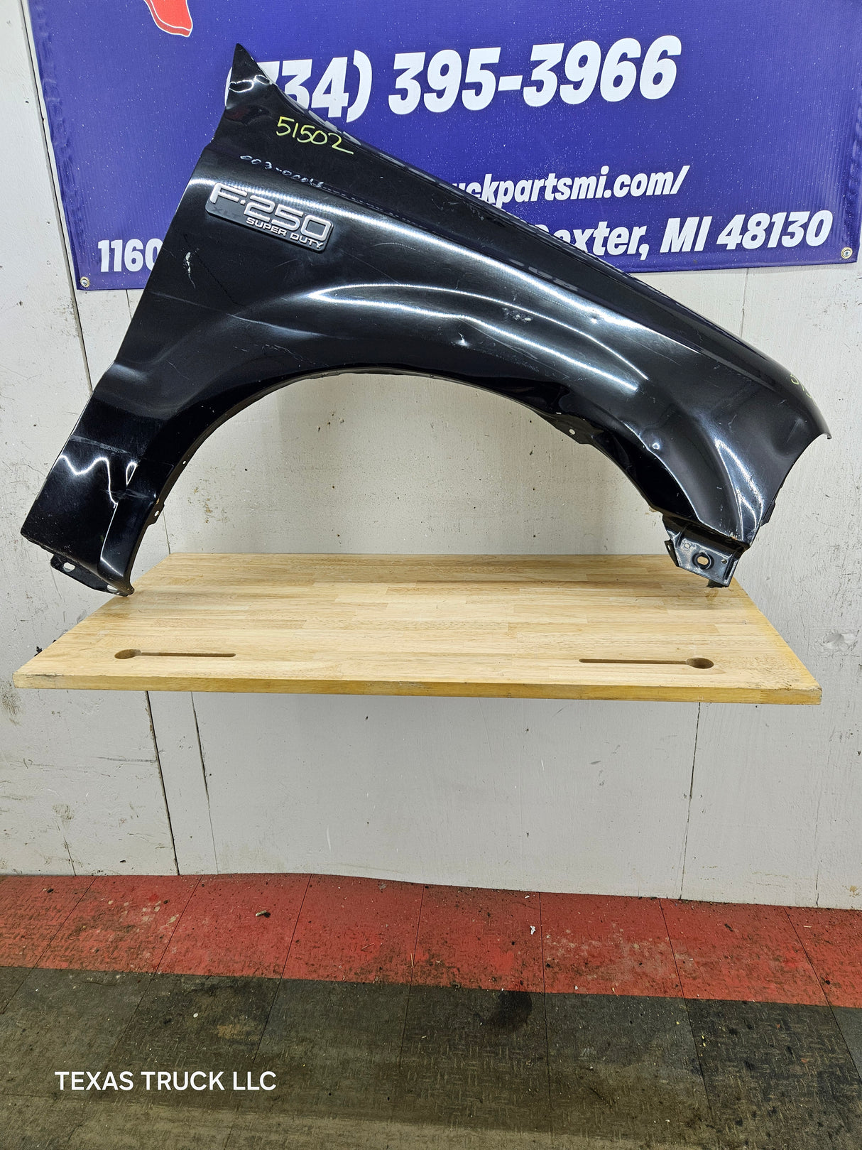 1999-2007 Ford Super Duty RH Passenger Side Front Fender F250 F350 F450 F550 Excursion