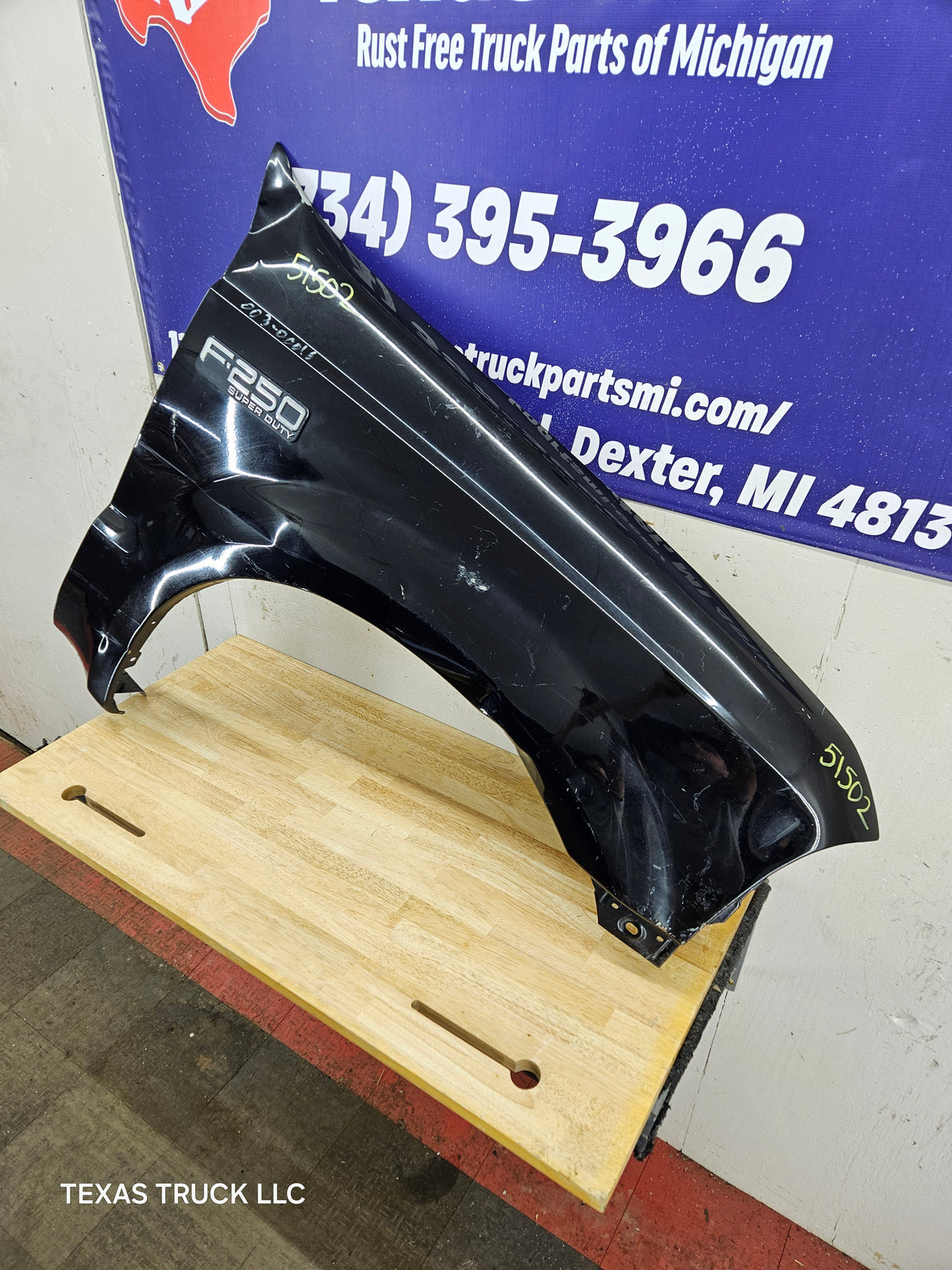 1999-2007 Ford Super Duty RH Passenger Side Front Fender F250 F350 F450 F550 Excursion