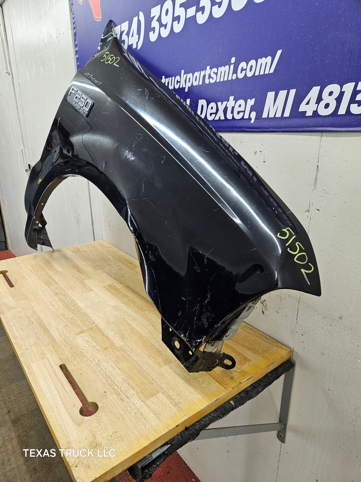 1999-2007 Ford Super Duty RH Passenger Side Front Fender F250 F350 F450 F550 Excursion
