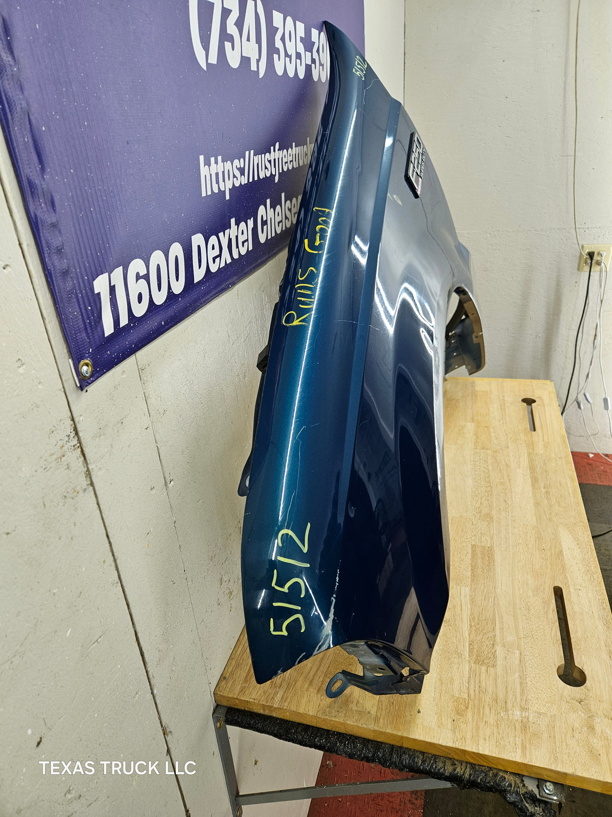 1999-2007 Ford Super Duty LH Driver Side Front Fender F250 F350 F450 F550 Excursion