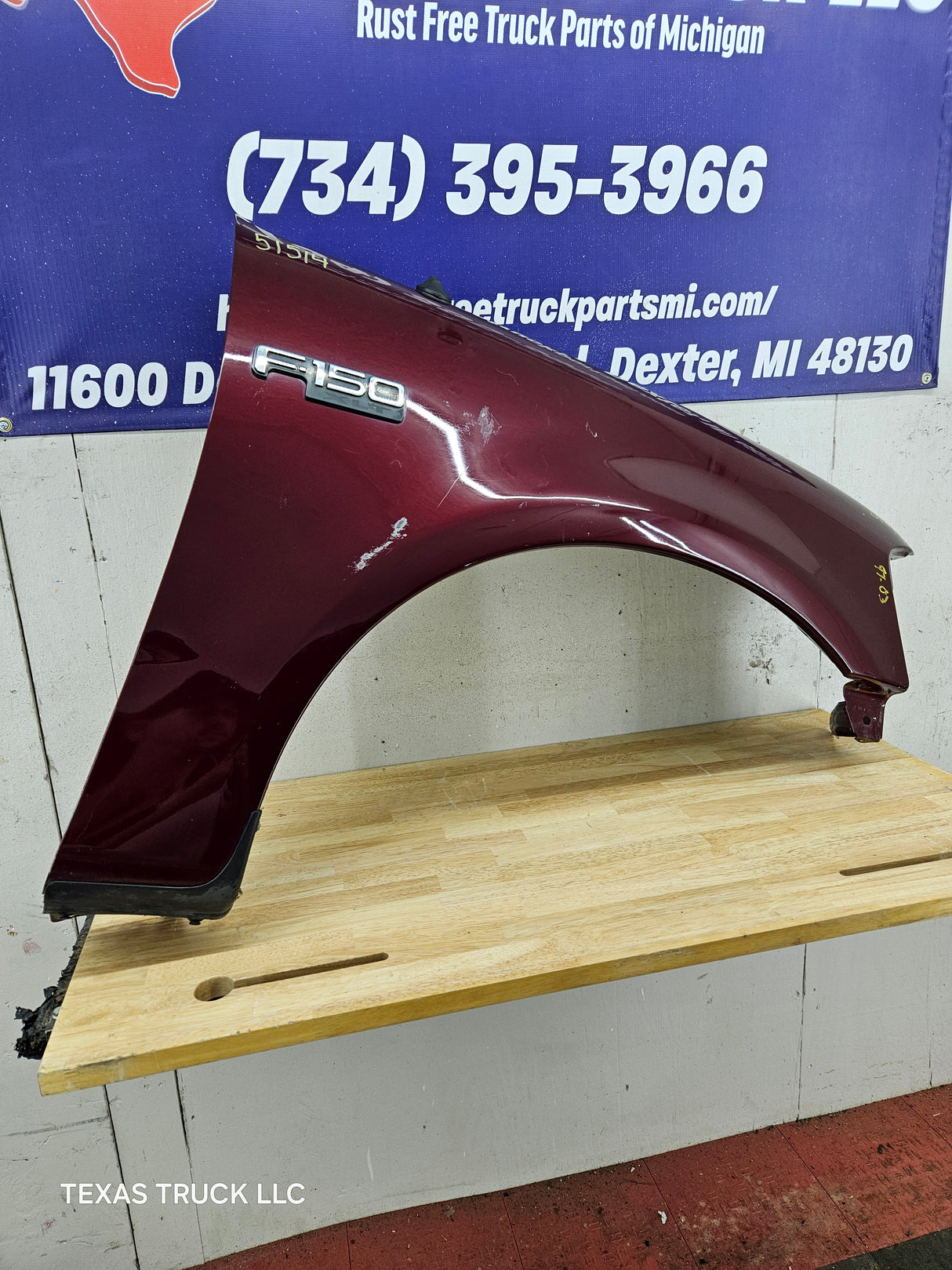 1997-2003 Ford F150 / Explorer / Expedition RH Passenger Side Front Fender