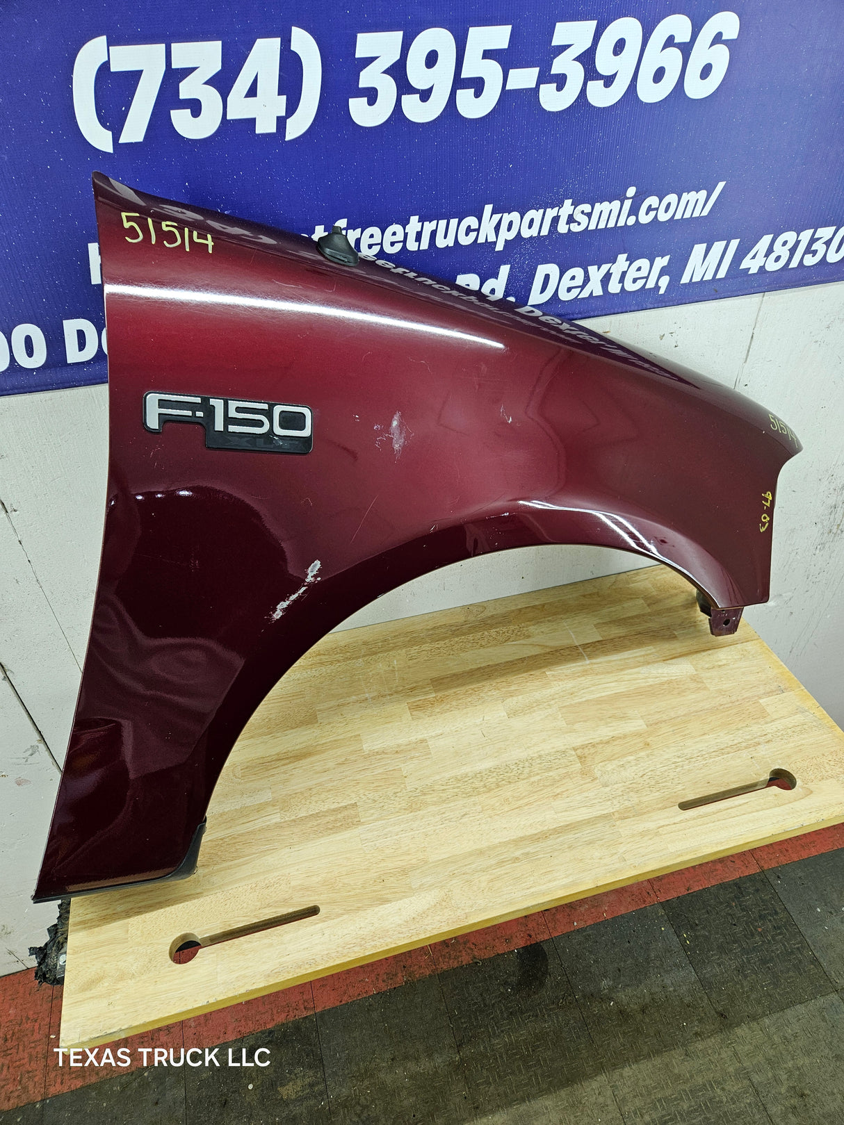 1997-2003 Ford F150 / Explorer / Expedition RH Passenger Side Front Fender