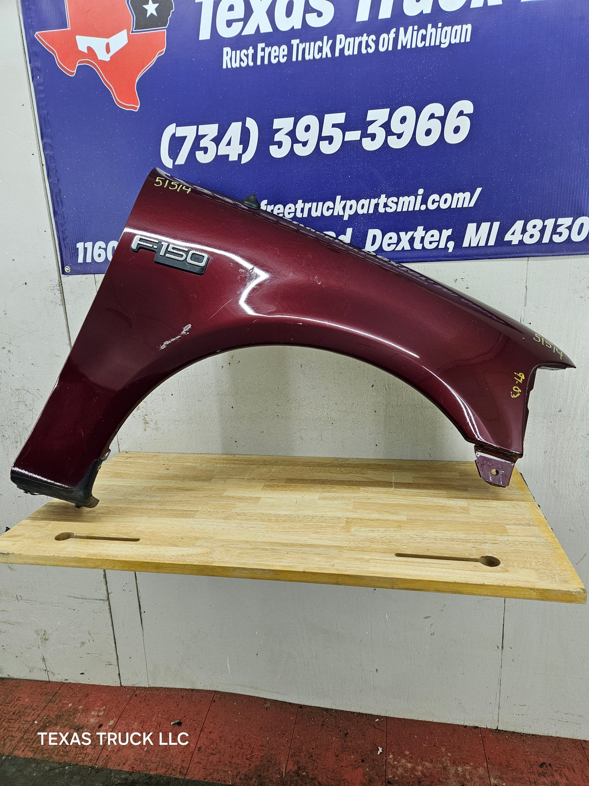 1997-2003 Ford F150 / Explorer / Expedition RH Passenger Side Front Fender