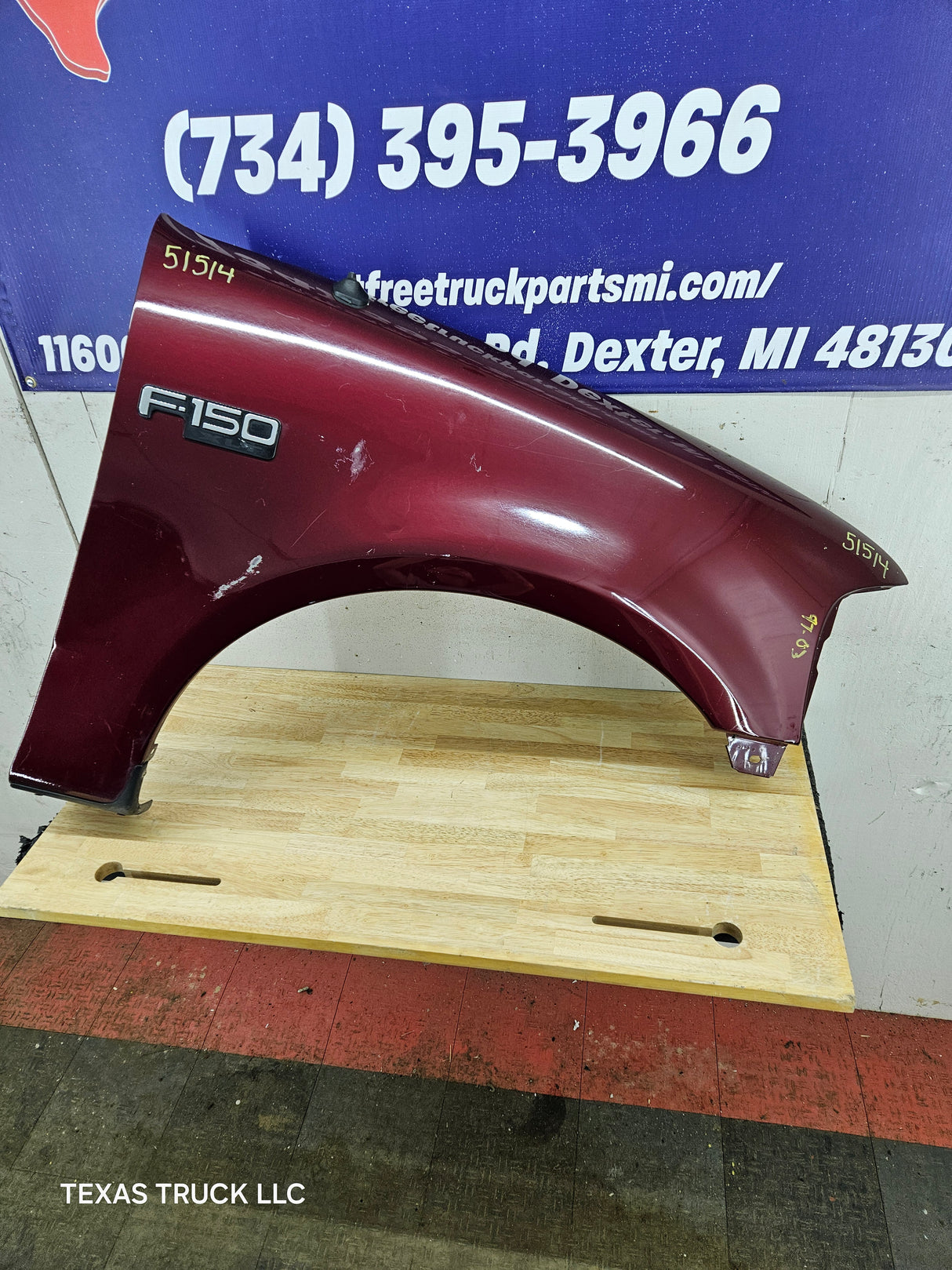 1997-2003 Ford F150 / Explorer / Expedition RH Passenger Side Front Fender