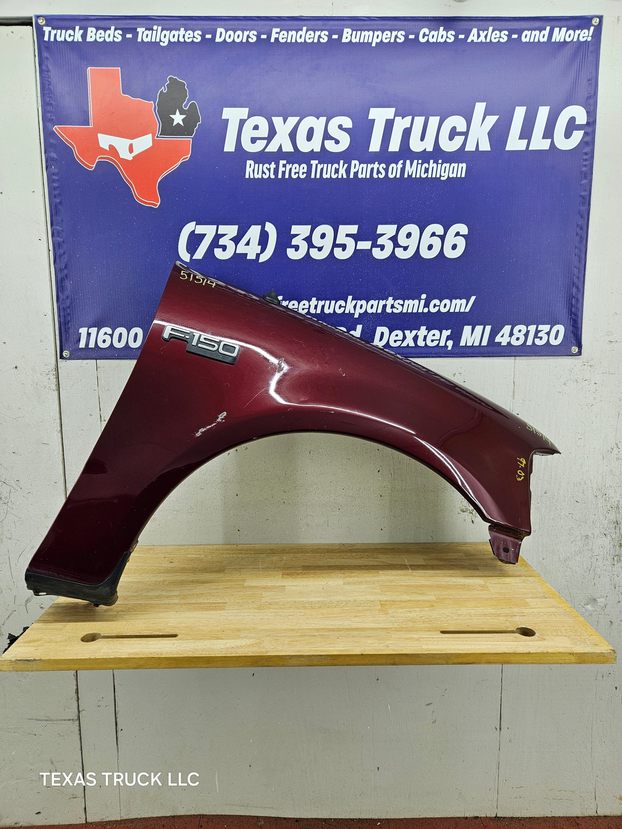 1997-2003 Ford F150 / Explorer / Expedition RH Passenger Side Front Fender