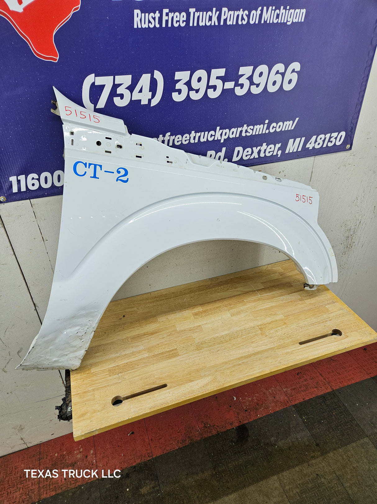 2011-2016 Ford Super Duty F250 F350 RH Passenger Side Front Fender