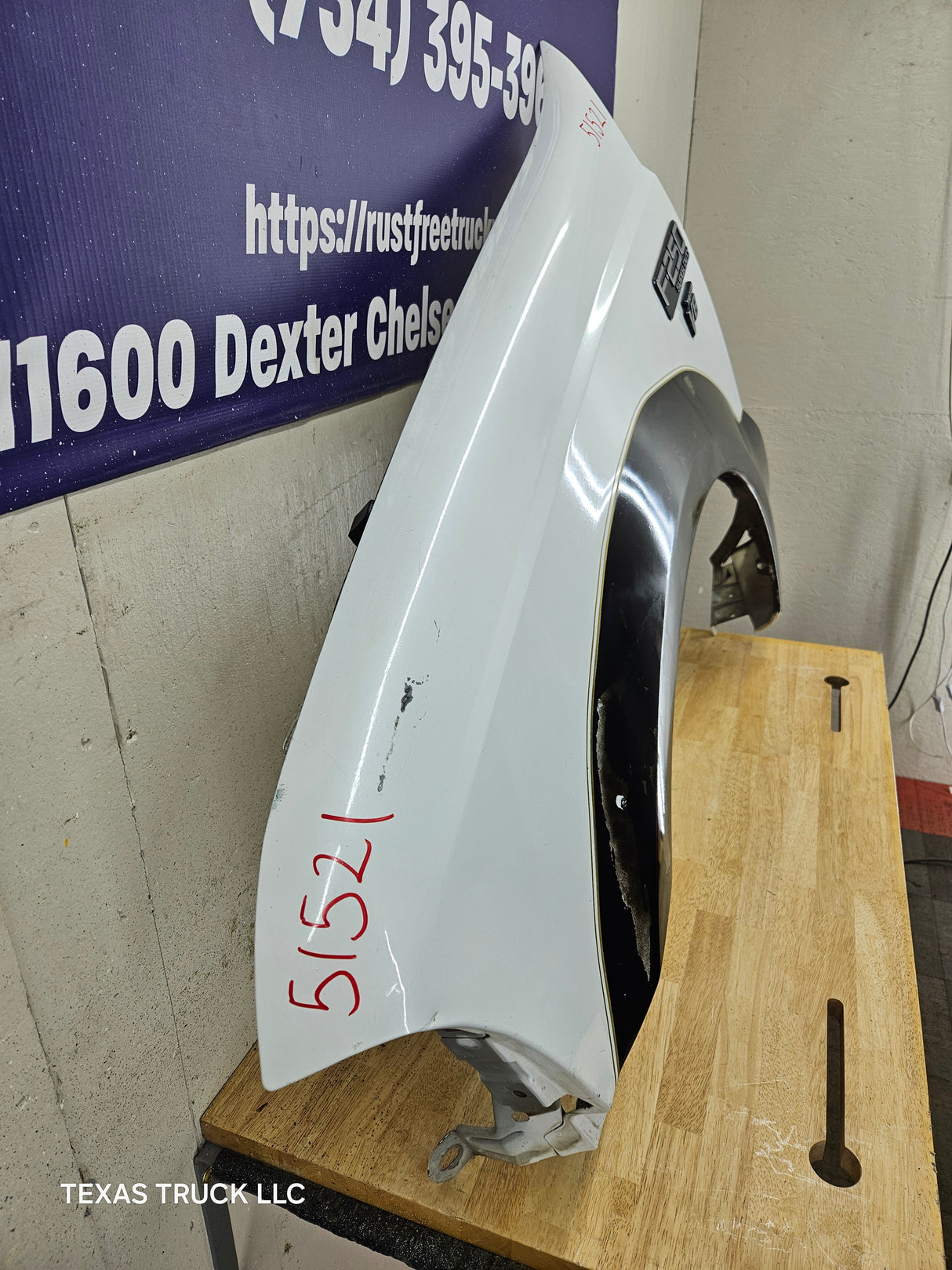 1999-2007 Ford Super Duty LH Driver Side Front Fender F250 F350 F450 F550 Excursion