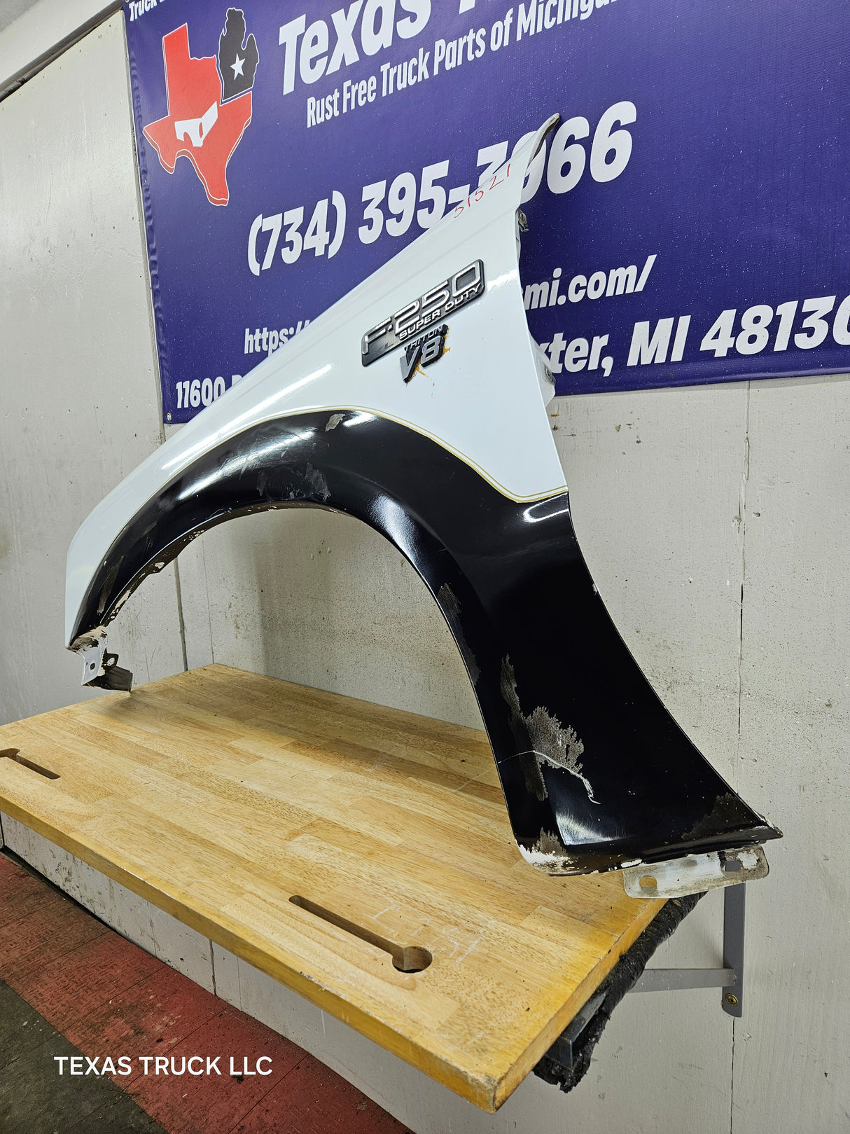 1999-2007 Ford Super Duty LH Driver Side Front Fender F250 F350 F450 F550 Excursion