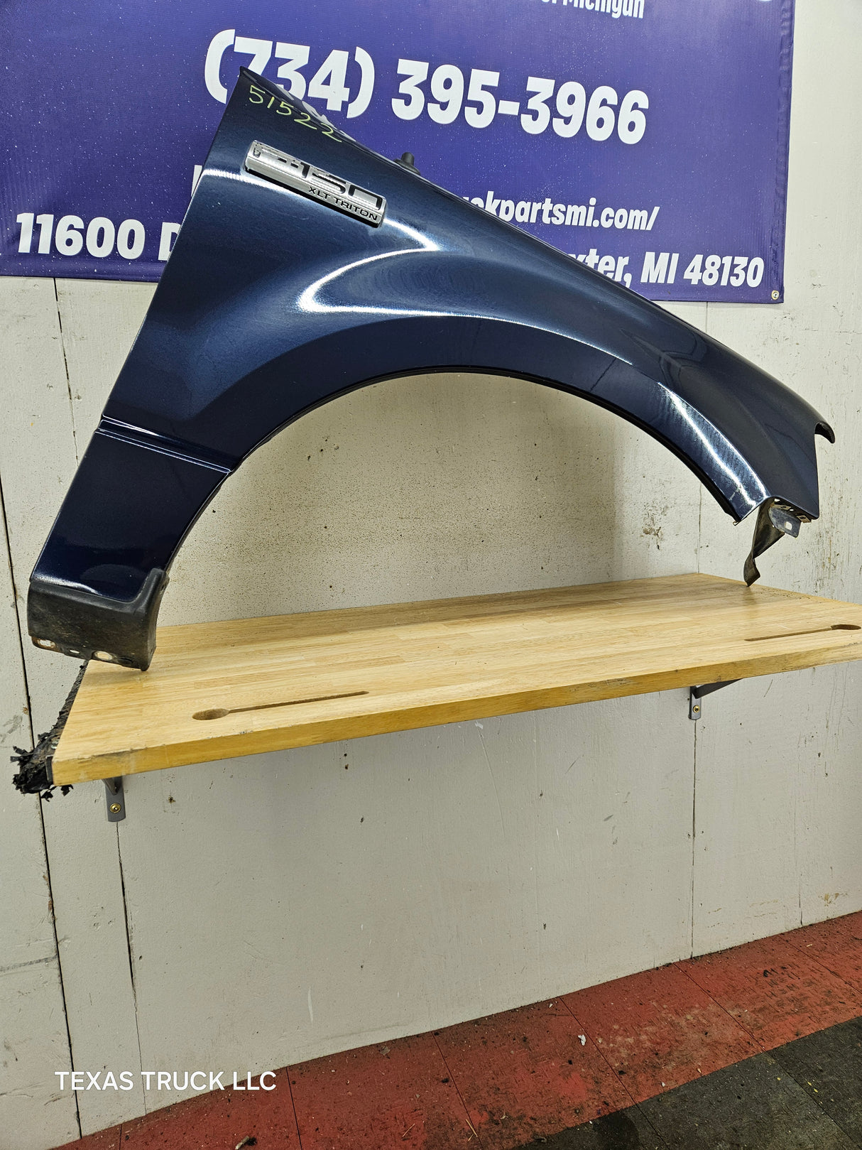 2004-2008 Ford F150 RH Passenger Side Front Fender