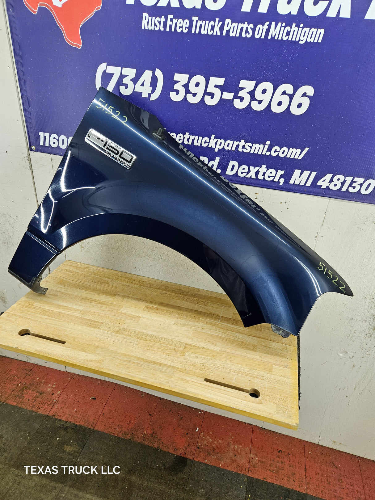 2004-2008 Ford F150 RH Passenger Side Front Fender
