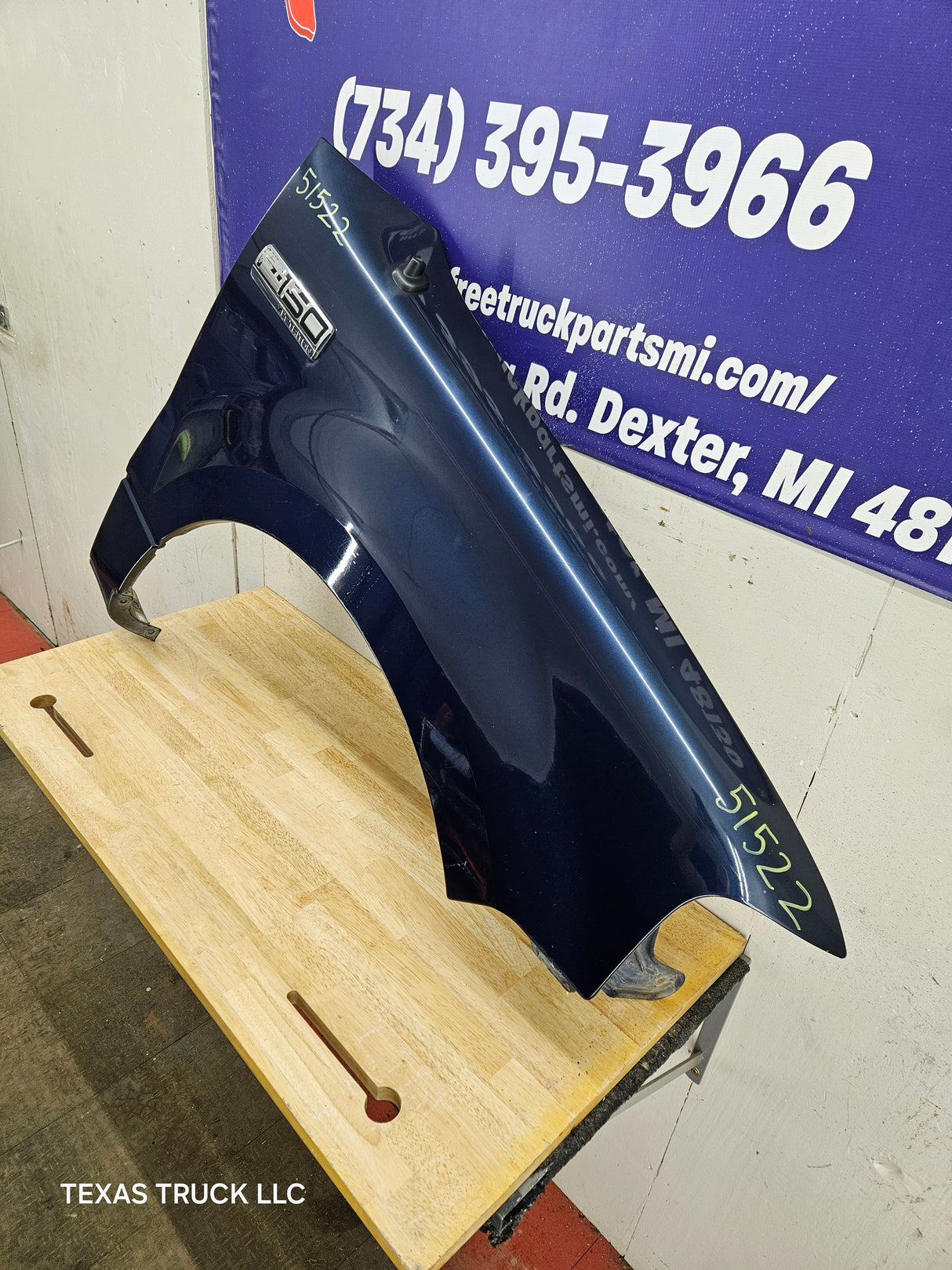 2004-2008 Ford F150 RH Passenger Side Front Fender