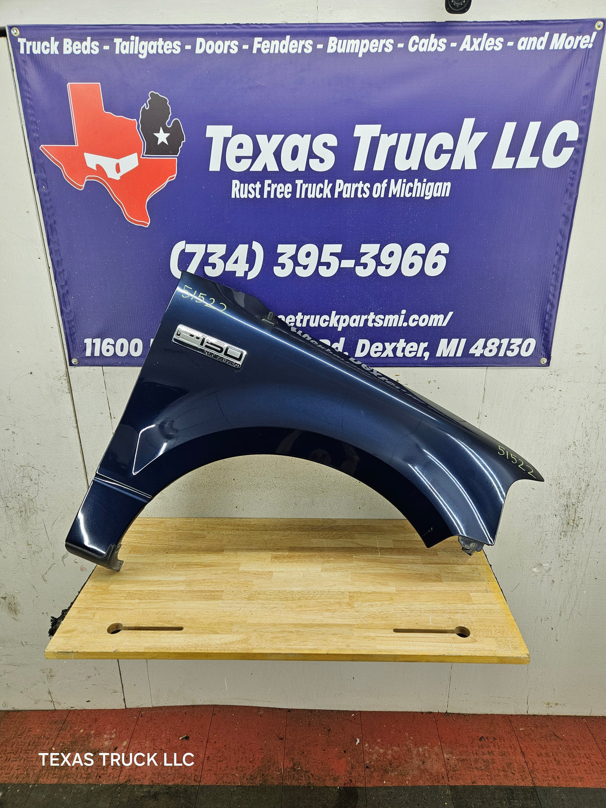 2004-2008 Ford F150 RH Passenger Side Front Fender