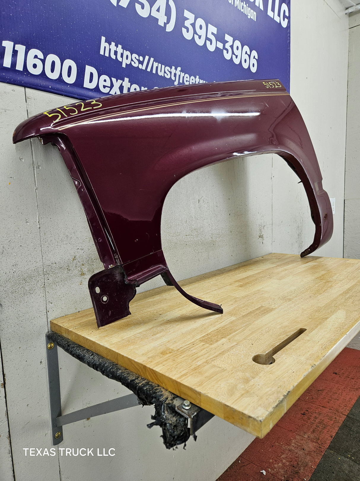 1988-1998 Chevrolet / GMC 1500 2500 3500 Left Hand Driver Side Front Fender