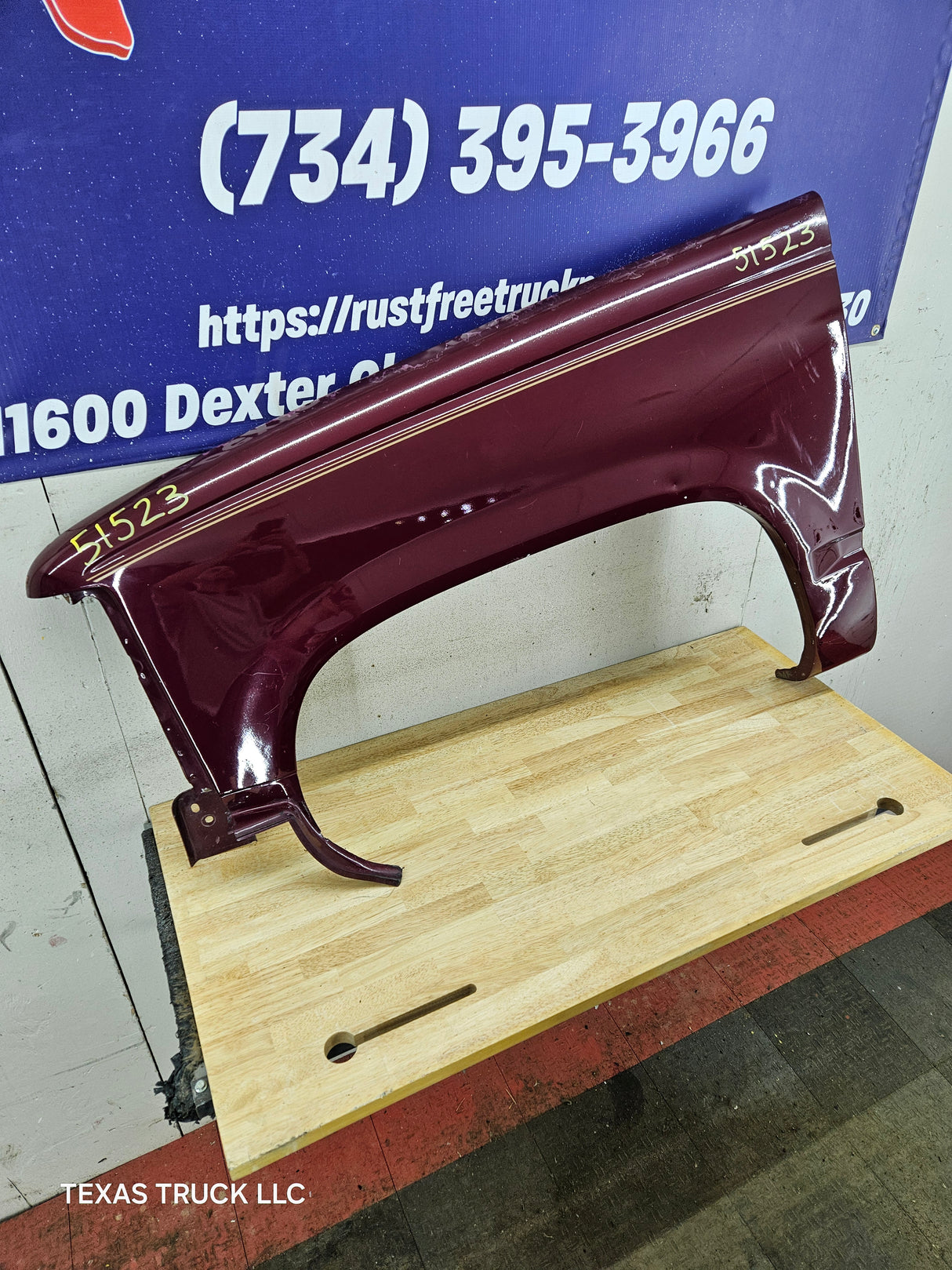 1988-1998 Chevrolet / GMC 1500 2500 3500 Left Hand Driver Side Front Fender