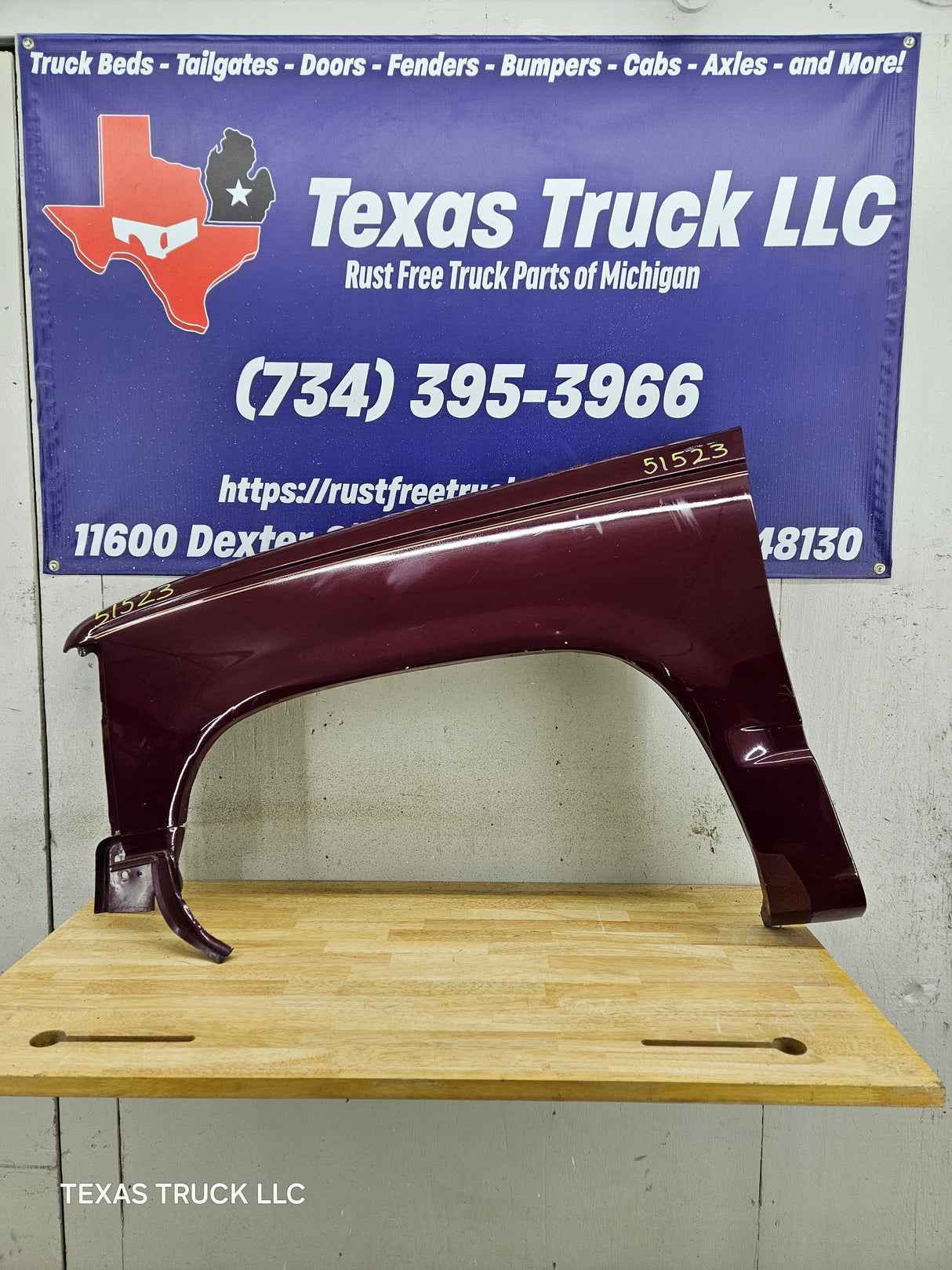 1988-1998 Chevrolet / GMC 1500 2500 3500 Left Hand Driver Side Front Fender