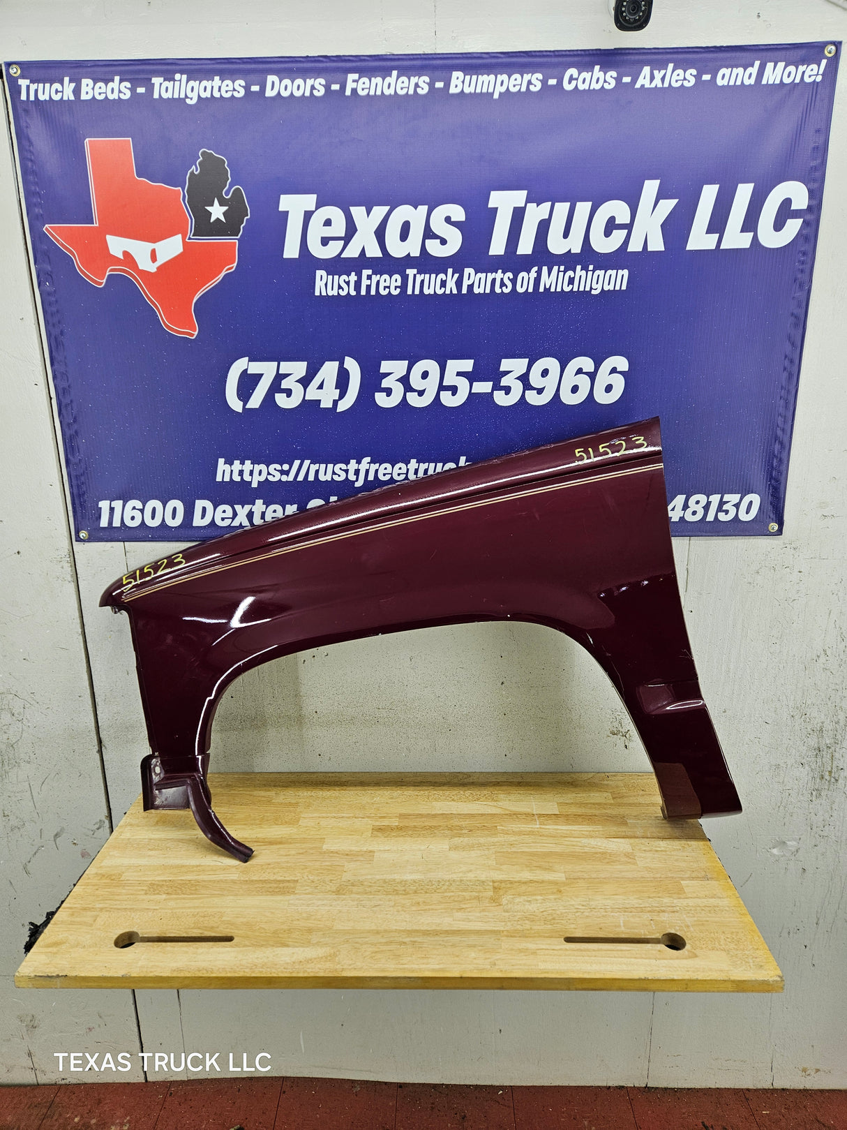 1988-1998 Chevrolet / GMC 1500 2500 3500 Left Hand Driver Side Front Fender