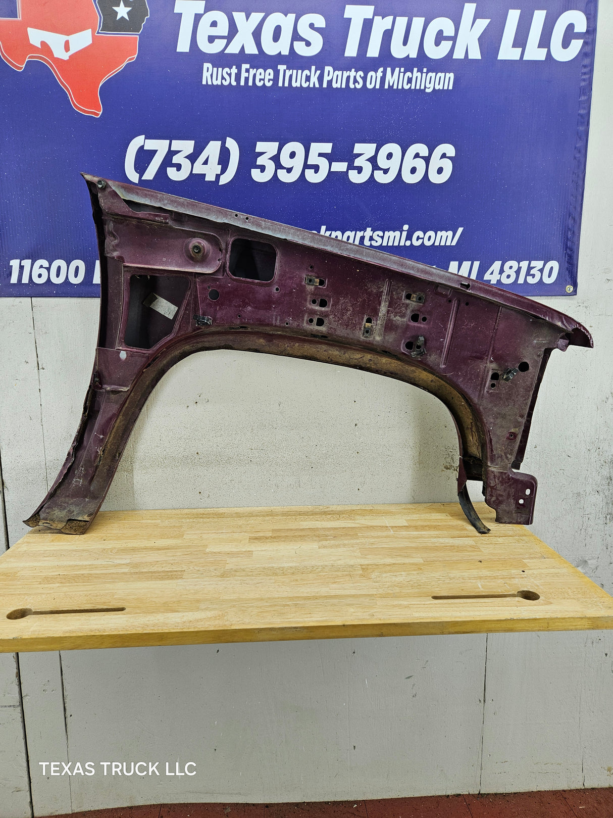 1988-1998 Chevrolet / GMC 1500 2500 3500 Left Hand Driver Side Front Fender