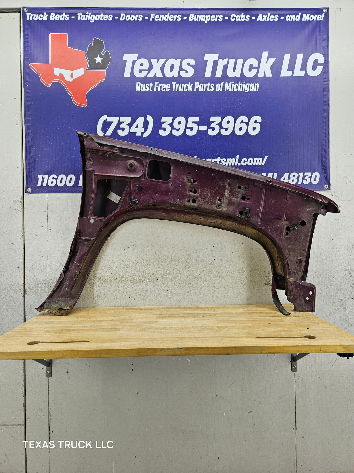 1988-1998 Chevrolet / GMC 1500 2500 3500 Left Hand Driver Side Front Fender