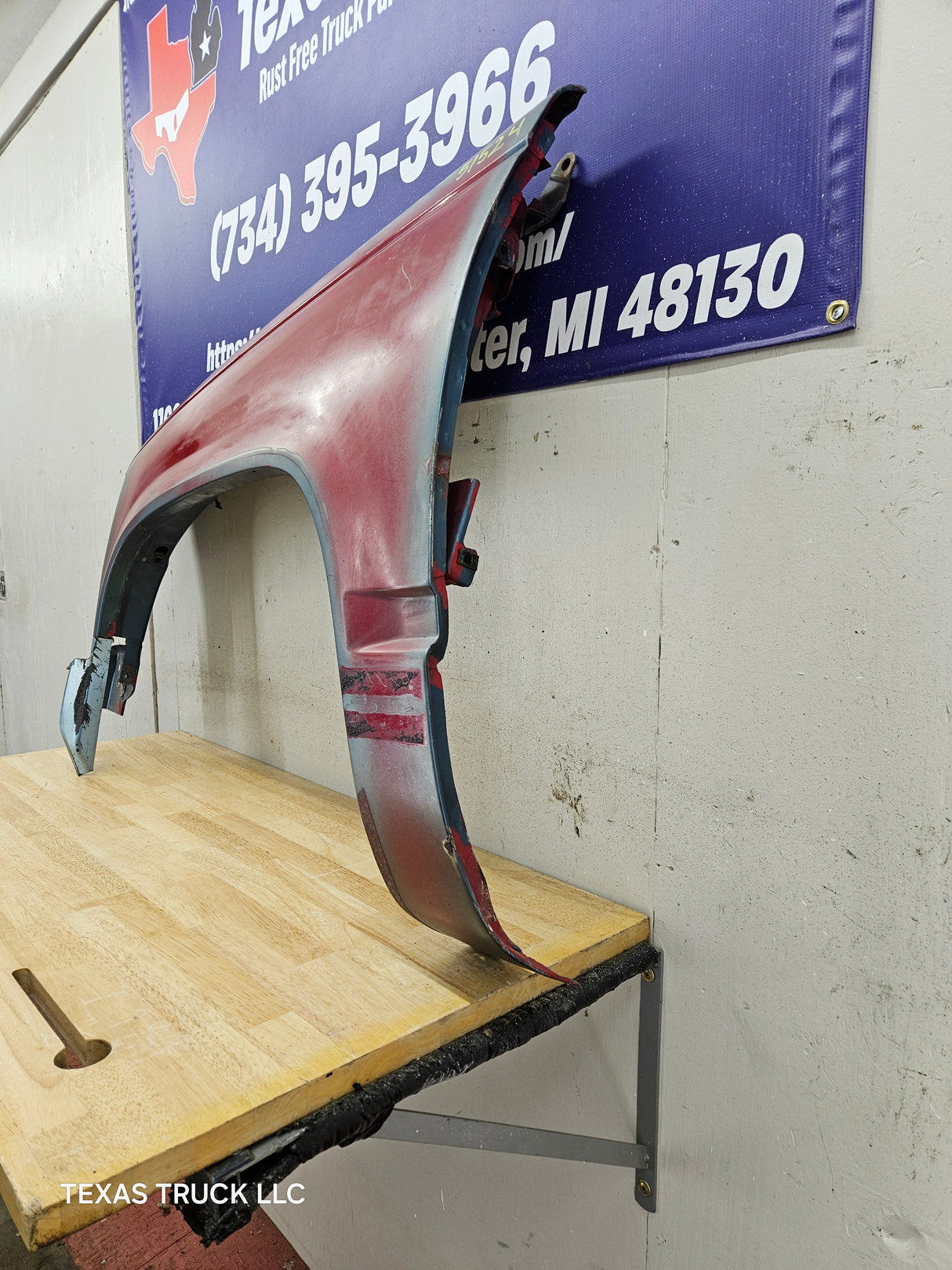 1988-1998 Chevrolet / GMC 1500 2500 3500 Left Hand Driver Side Front Fender