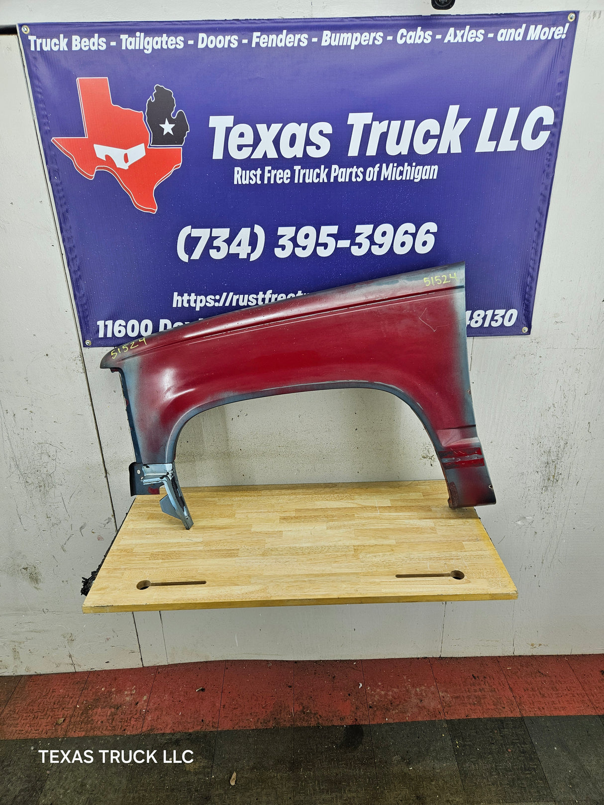1988-1998 Chevrolet / GMC 1500 2500 3500 Left Hand Driver Side Front Fender