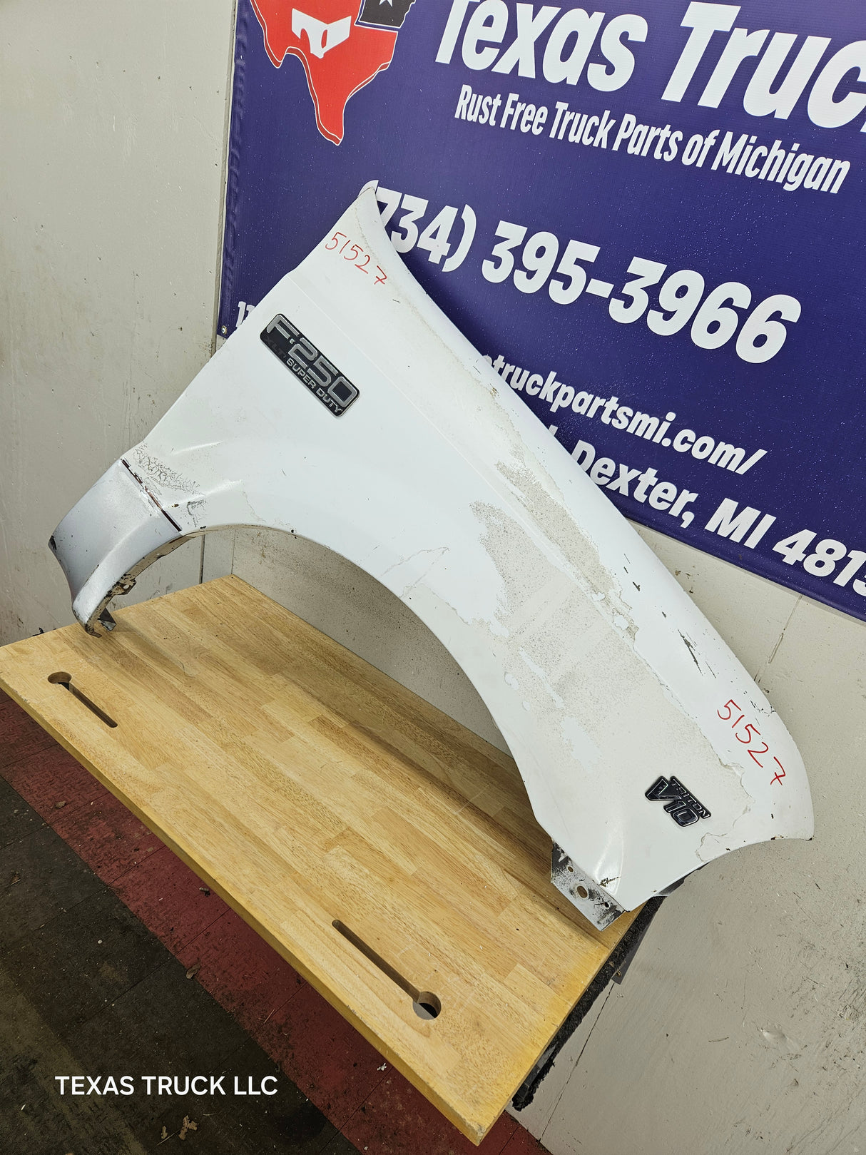 1999-2007 Ford Super Duty RH Passenger Side Front Fender F250 F350 F450 F550 Excursion