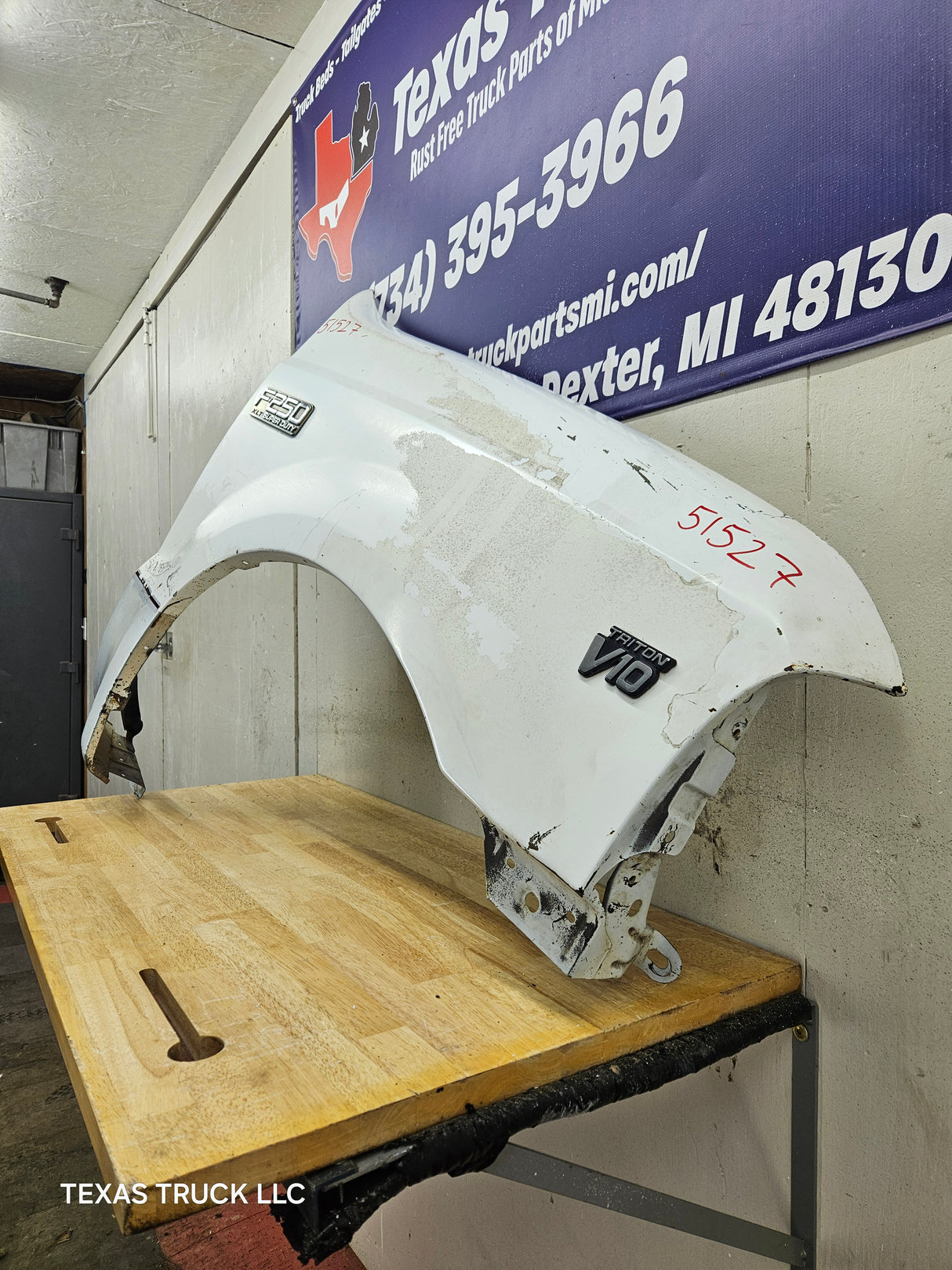 1999-2007 Ford Super Duty RH Passenger Side Front Fender F250 F350 F450 F550 Excursion